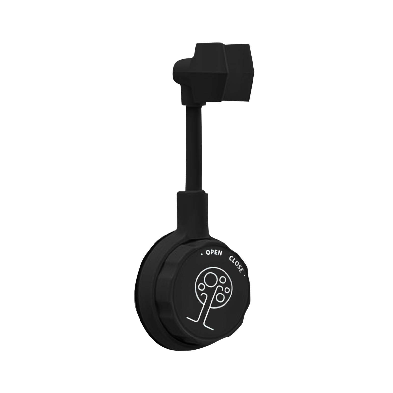 Adjustable Rotatable Shower Head Wall Mount Holder - No Drilling Shower Rack with Dual Shower Heads & Adjustable Bar (Black, Universal Fit) - Perfect for Bathroom Renovation & Spa-Like Shower Experience