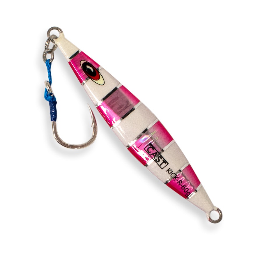 Slow Pitch Jig Fishing Lure 60g - Premium Casting Jig for Saltwater & Freshwater Fishing | Ideal for Bass, Tuna, and Bottom Fishing
