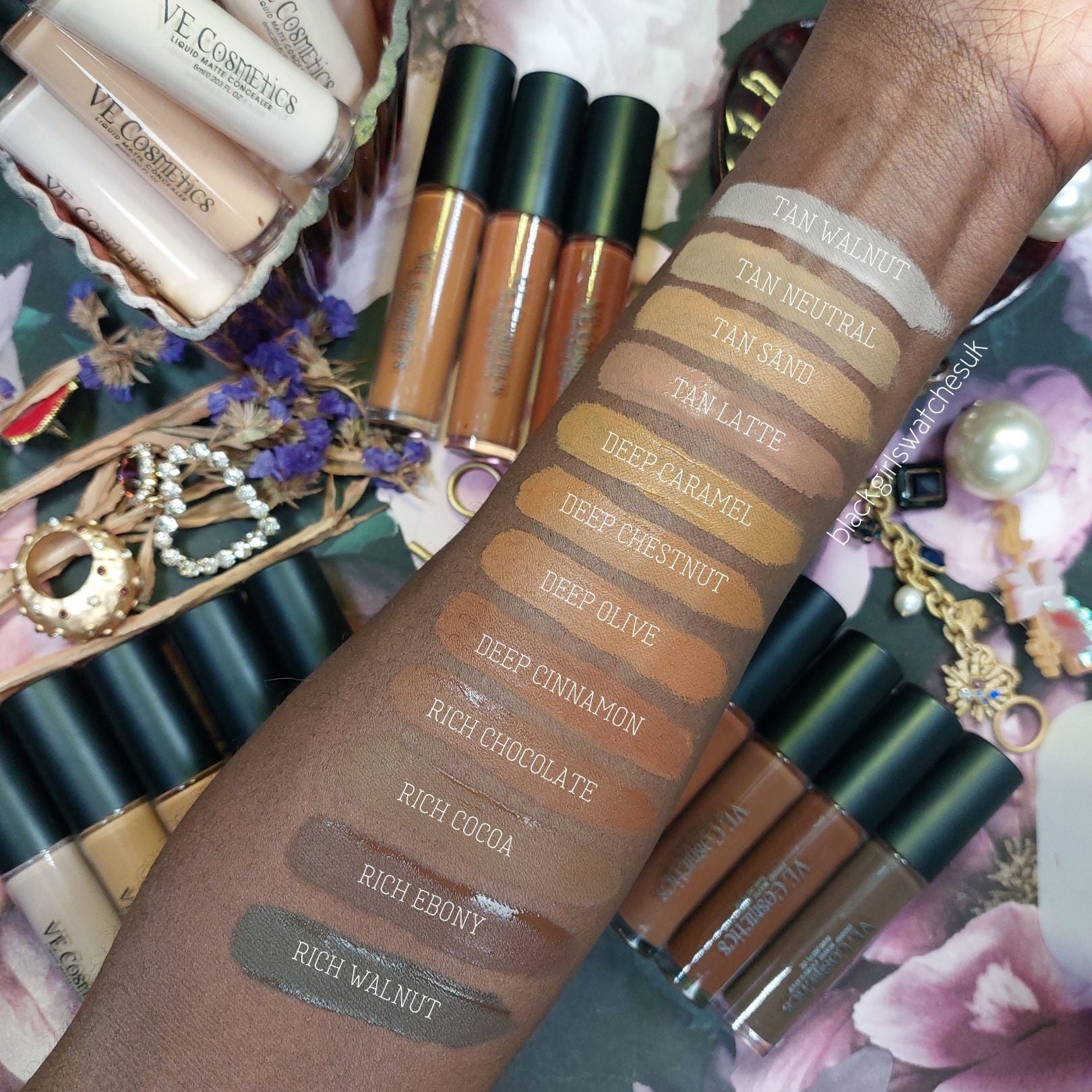 Never Conceal Your Magic Liquid Matte Concealer 6ml - Long Lasting Full Coverage Makeup for Dark Circles & Blemishes | Perfect for Everyday Wear & Special Occasions