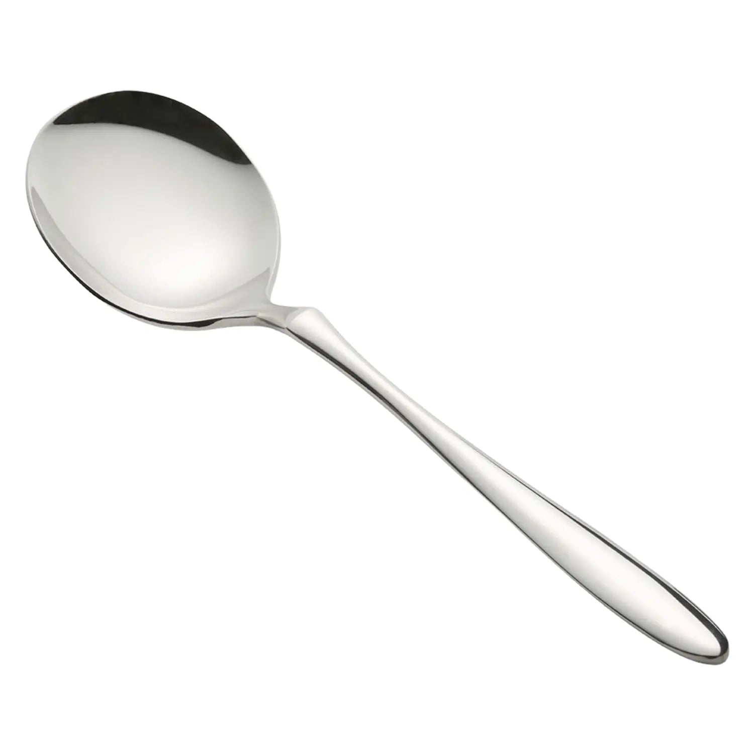 Asahi Bonheur Premium Stainless Steel Dessert Spoon - Elegant Soup & Dessert Spoon Set for Fine Dining, Tea Parties & Home Entertaining