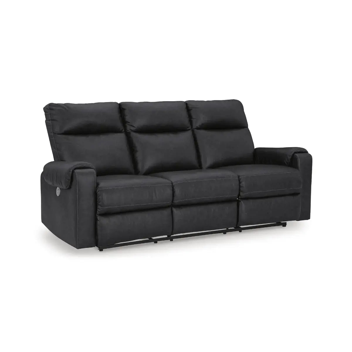 Axtellton Recliner Sofa Carbon - Modern Comfortable Reclining Chair for Living Room, Home Theater & Office Relaxation