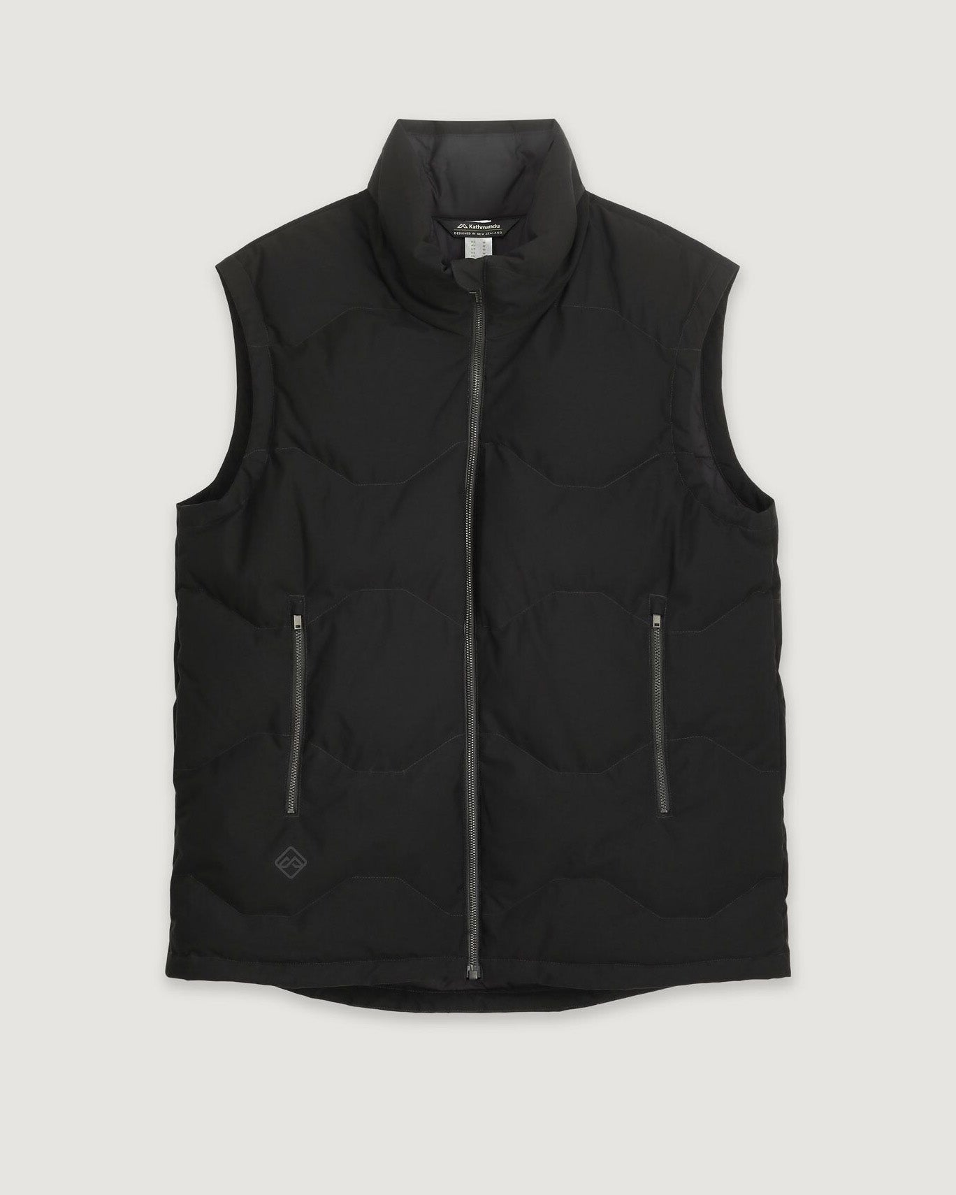 Men's Frisco X Down Vest - Lightweight Warm Puffer Jacket for Outdoor Activities, Hiking & Casual Wear - Black
