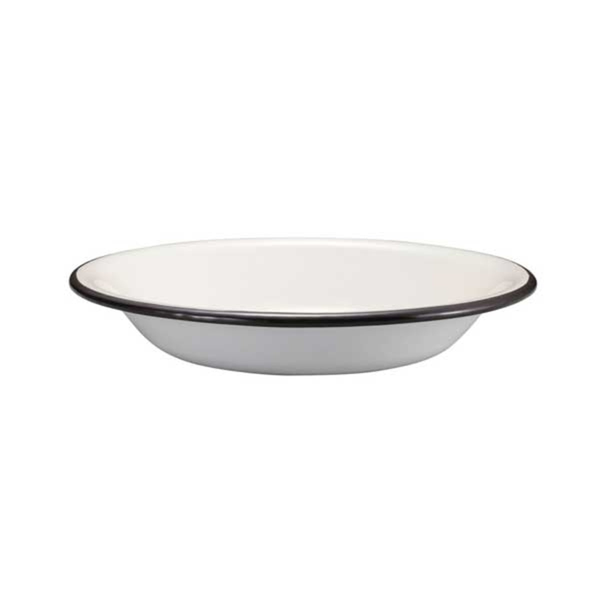 Captain Stag Enamel Plate - Durable & Lightweight Camping Dish for Outdoor Picnics, BBQ, and Backpacking Adventures
