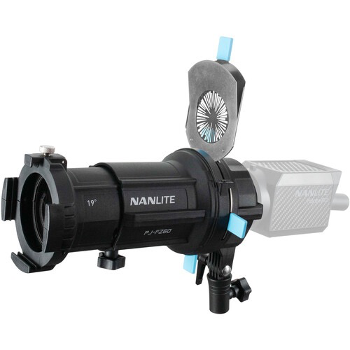 Nanlite Projector Mount for Forza 60 & 60B LED Monolights (19°) - Perfect for Studio Photography & Video Lighting