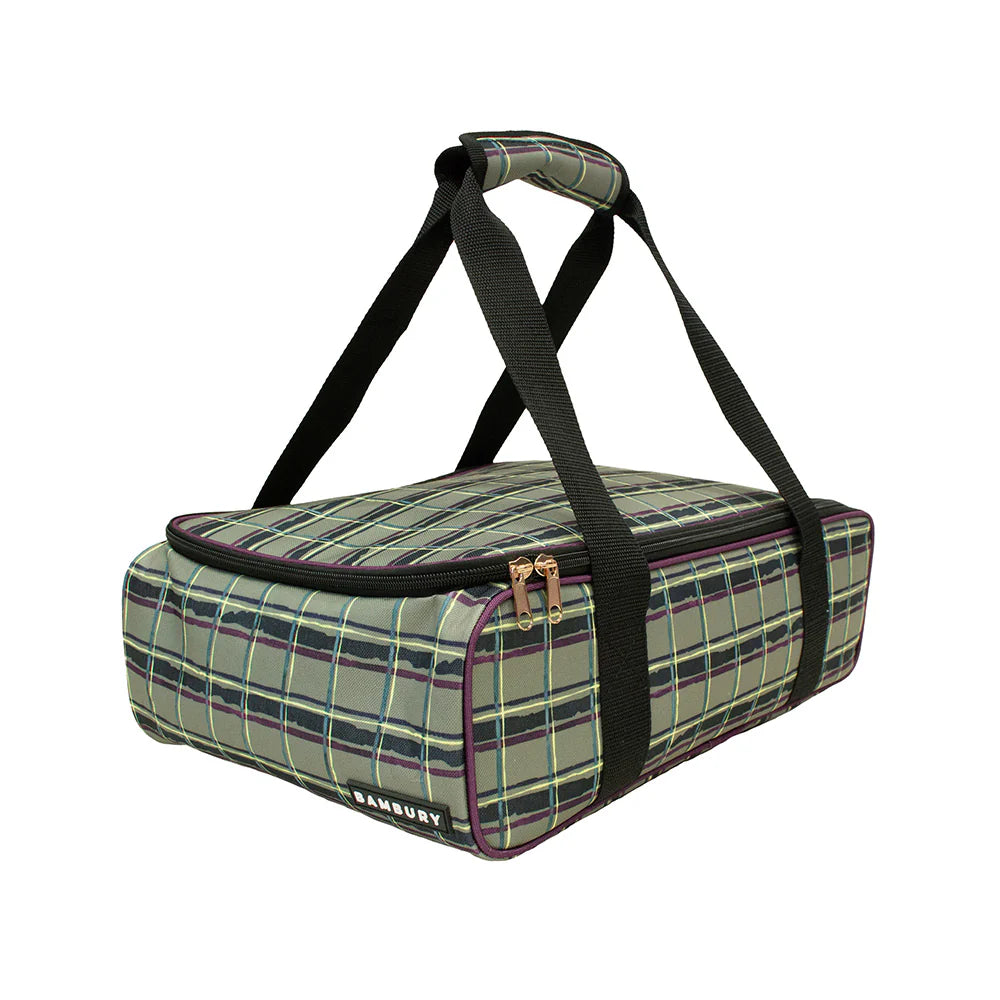 Bambury Felix Insulated Food Carrier - Leak-Proof Thermal Lunch Bag for Office, School & Picnic - Keep Meals Hot or Cold for Hours