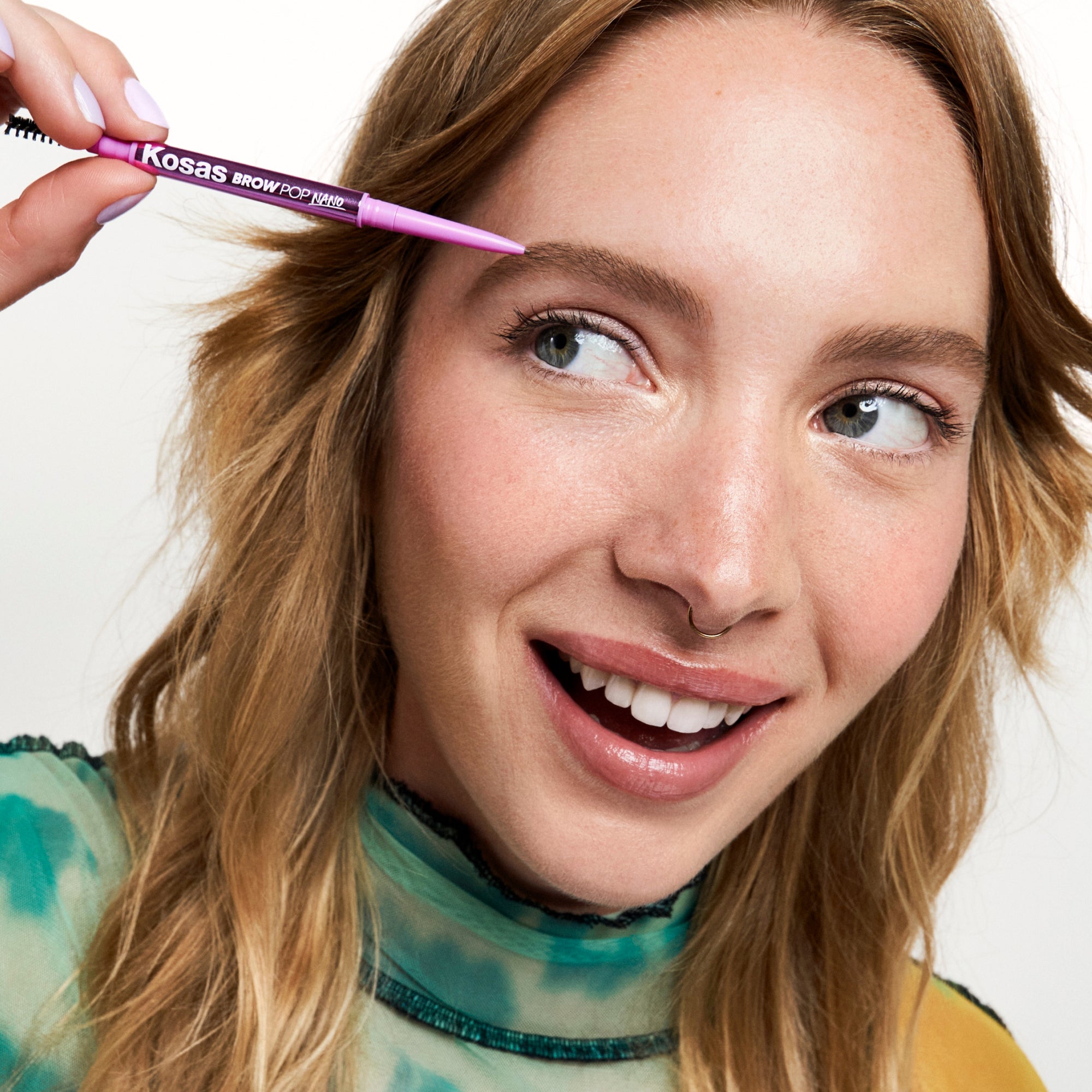 Brow Pop Nano Ultra Fine Detailing Pencil - Natural Looking Eyebrow Pencil for Precise Hair Strokes & Defined Brows - Perfect for Everyday Makeup & Professional Use