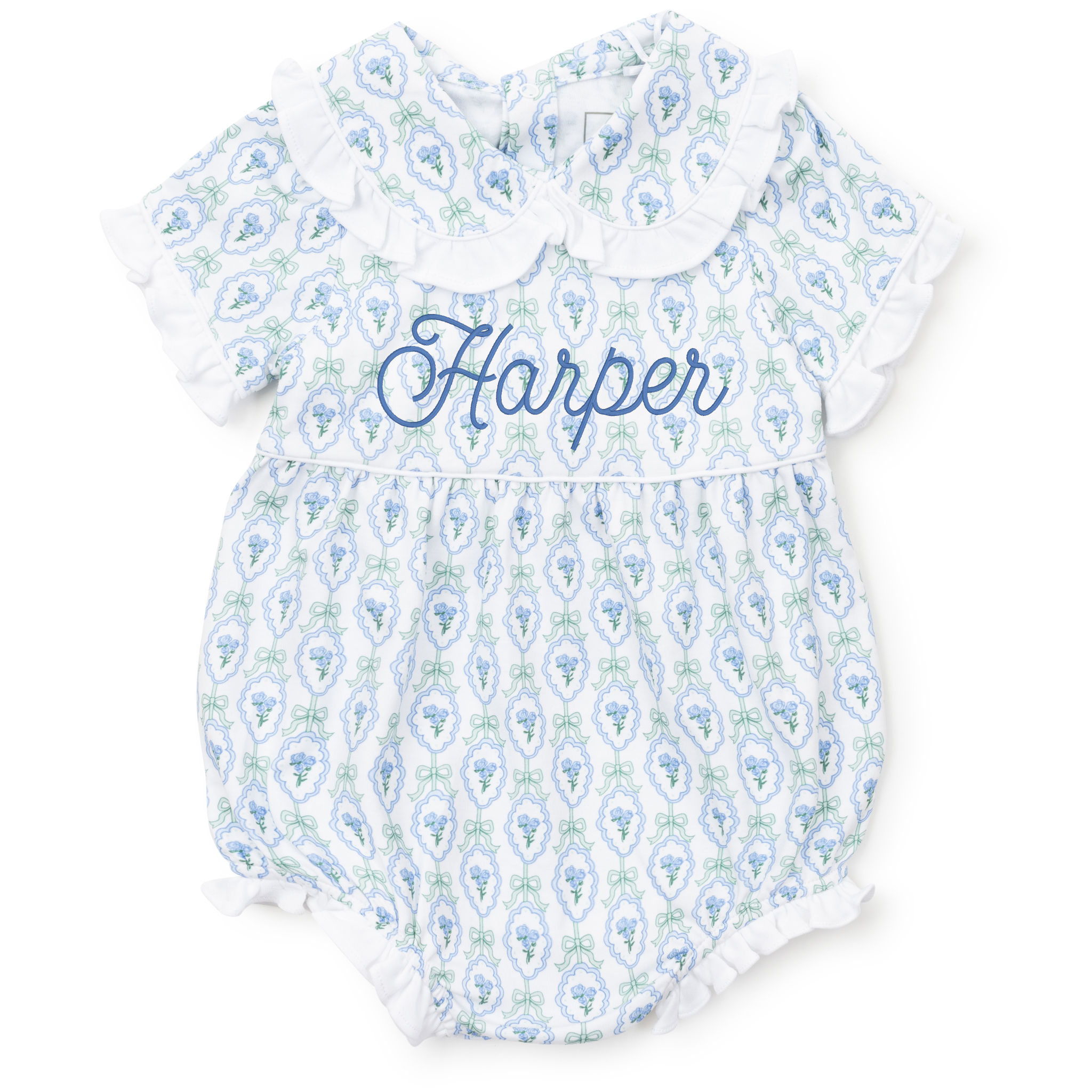 Council Girls' Bubble Hampton Blooms Floral Print Dress - Perfect for School, Parties & Special Occasions