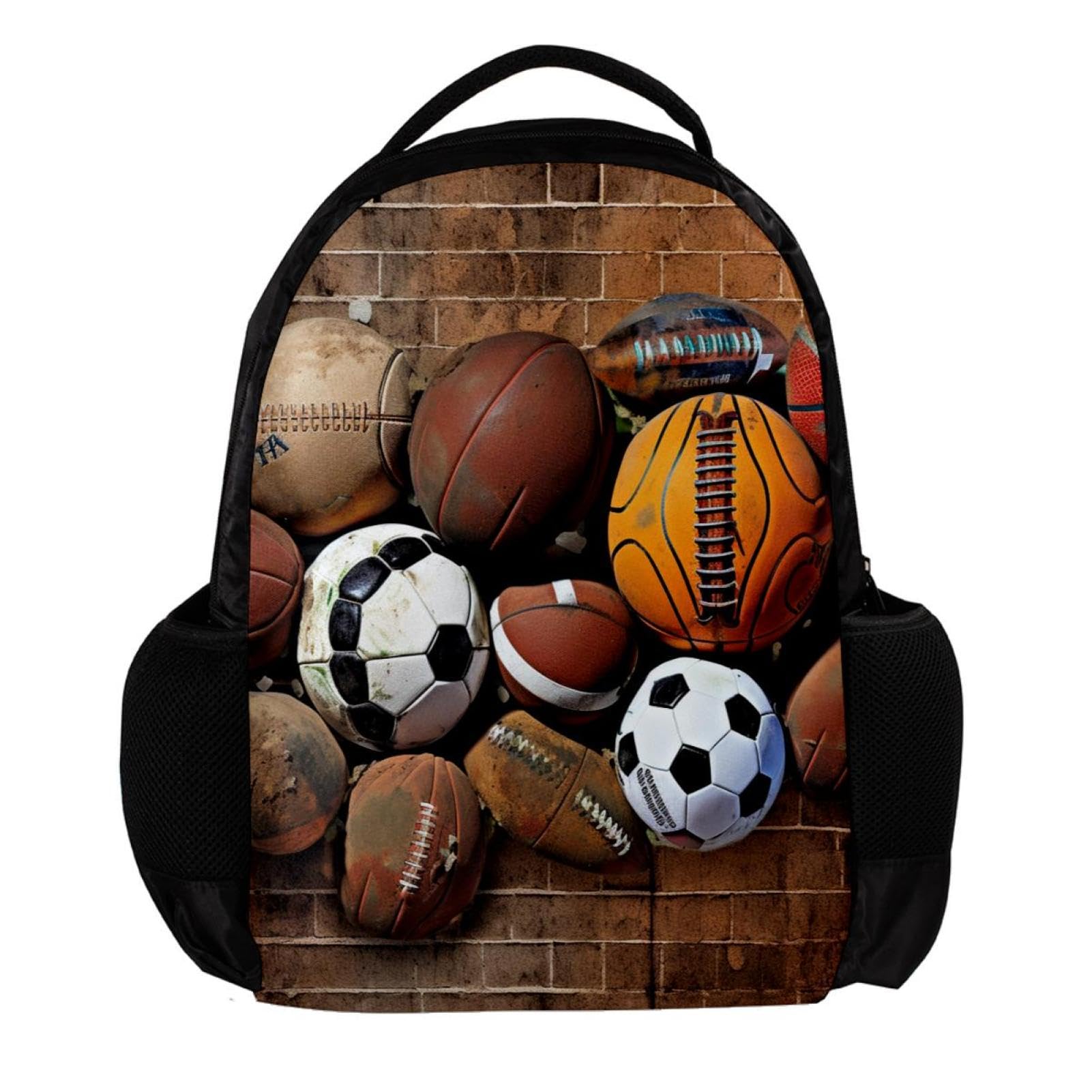 Men's & Women's Travel Backpack - Durable Sports Backpack for Basketball, Football & Baseball - Perfect for Gym, School & Outdoor Adventures