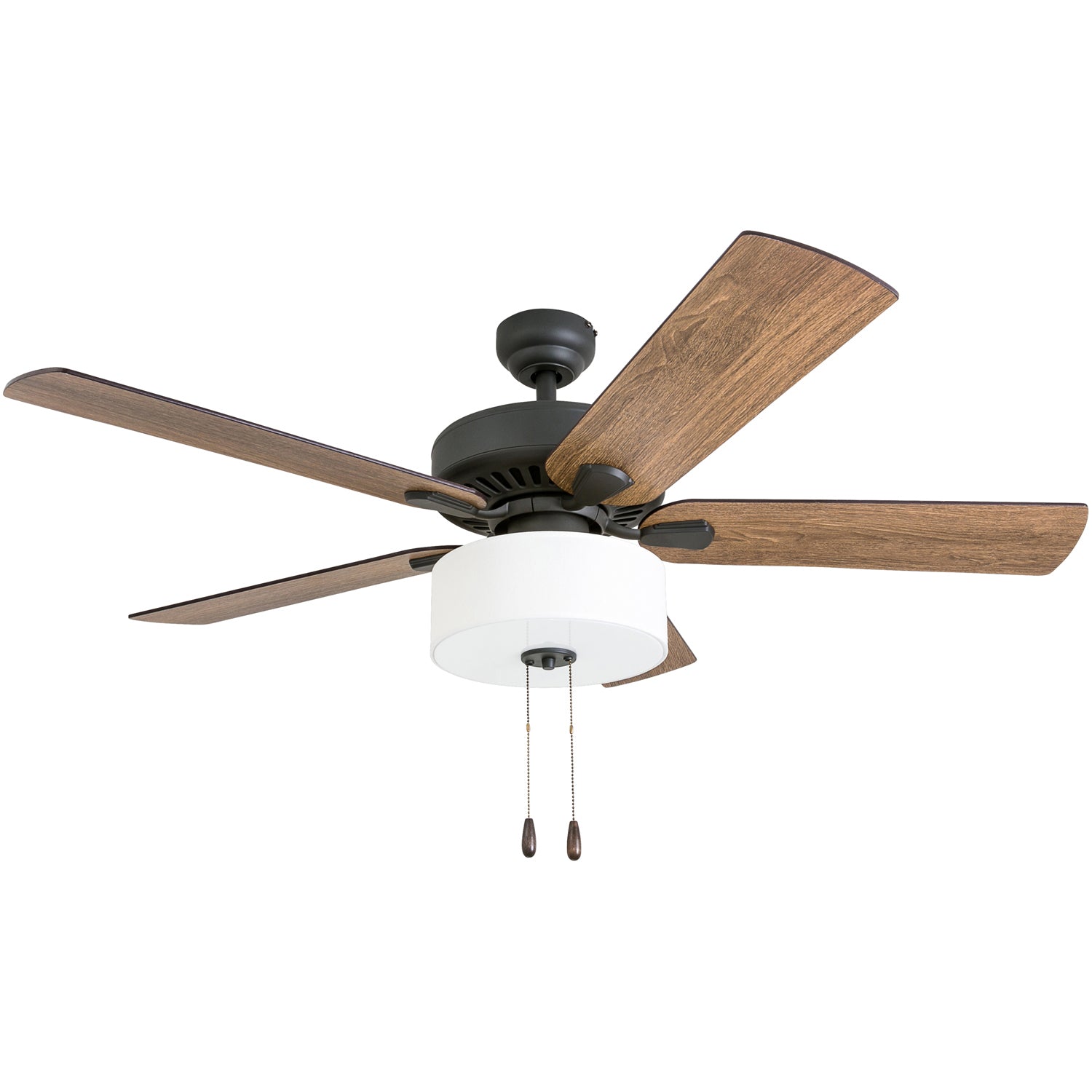 52 Inch Canoe Ridge Bronze Ceiling Fan with Remote Control - Perfect for Living Room, Bedroom, and Outdoor Patio Cooling