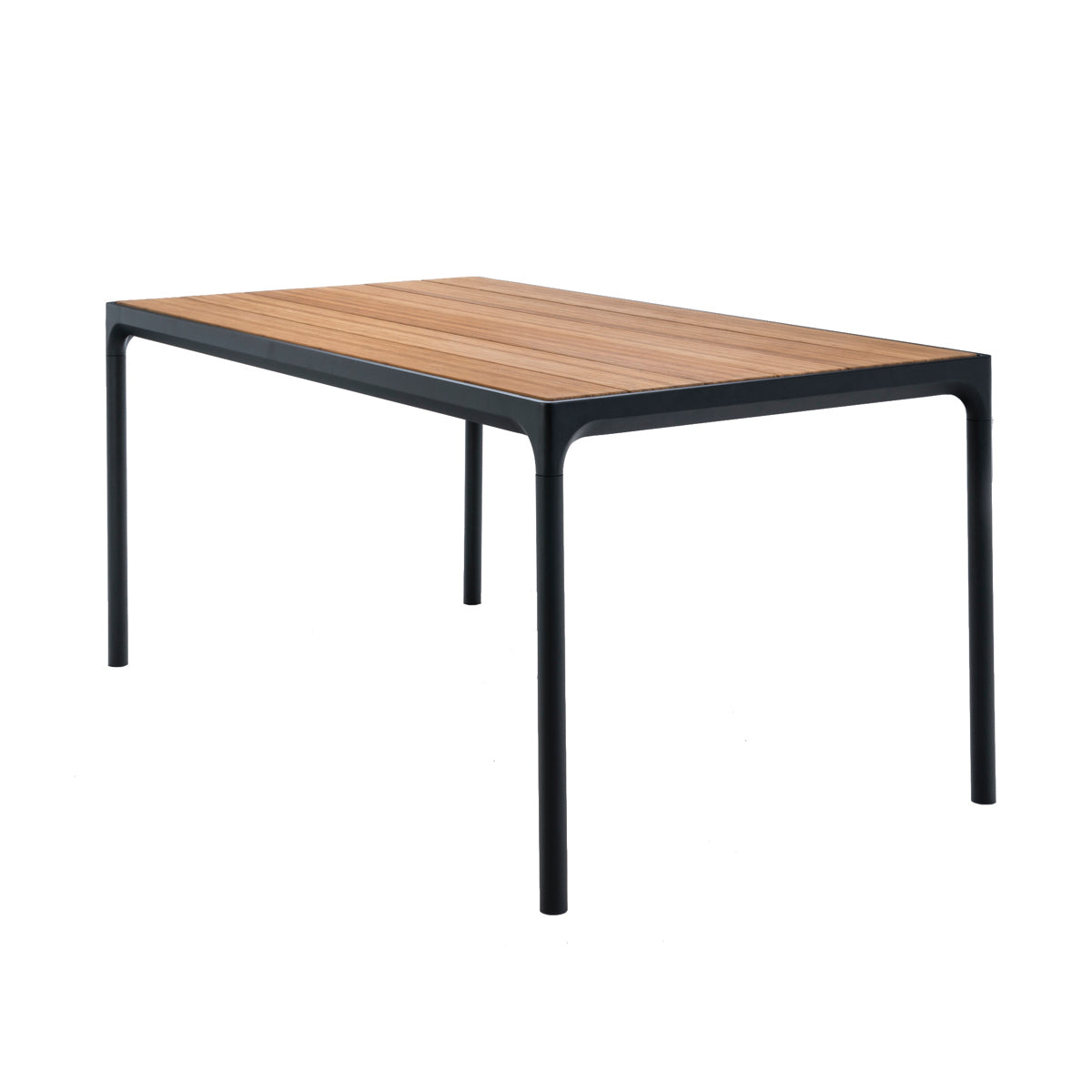 4-Piece Rectangular Outdoor Dining Table Set - Durable Weather-Resistant Patio Furniture for Garden, Backyard, and Poolside Gatherings