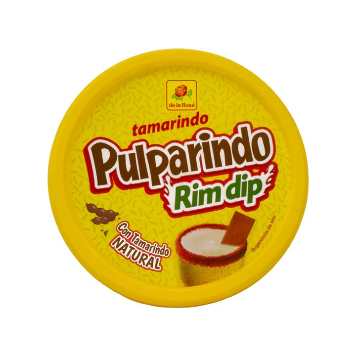 De La Rosa Pulparindo Tamarindo Candy 8.82oz (1 Count) Tube - Sweet & Spicy Mexican Treat for Parties, Snacking & Gifting