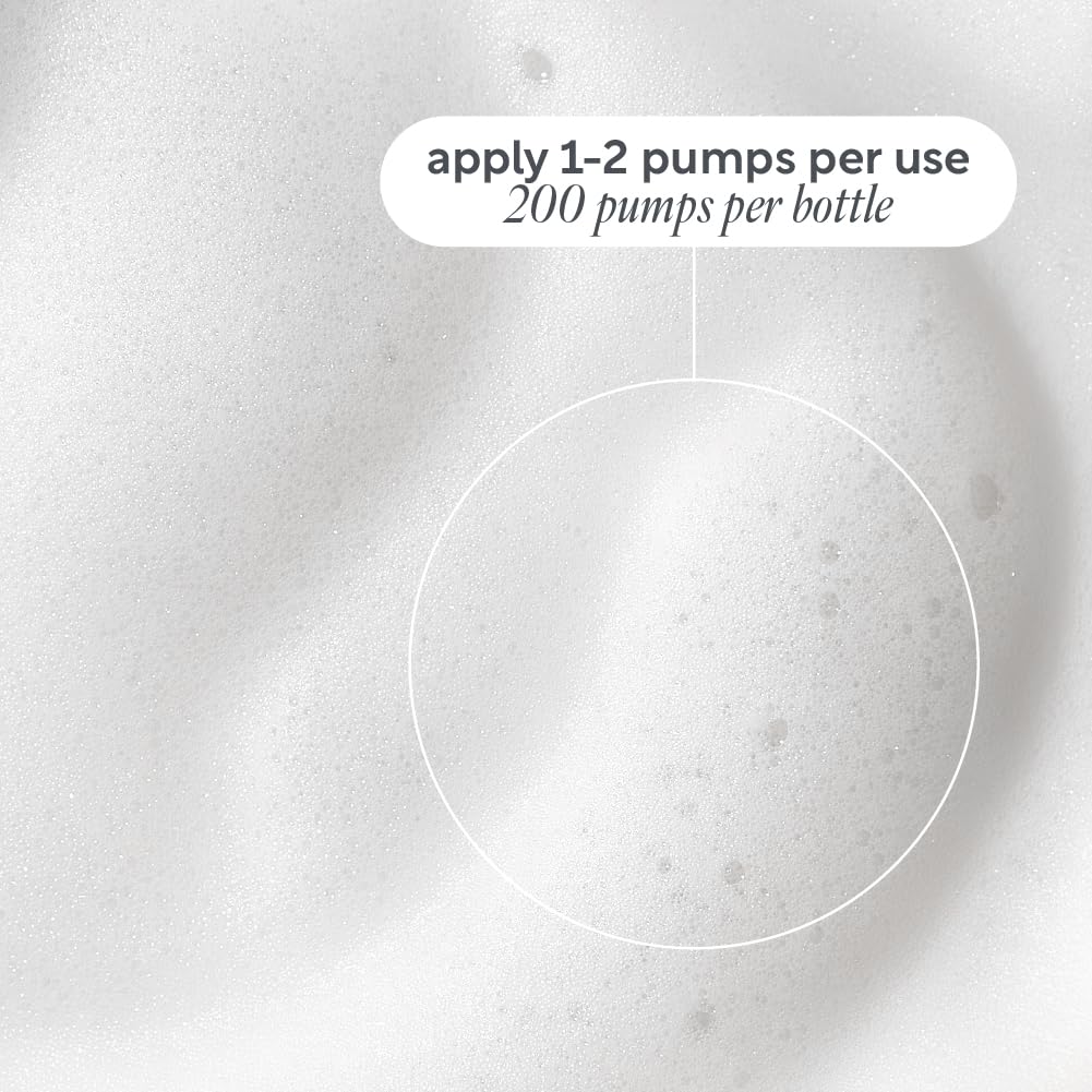 Hydrating Foam Face Wash for Men & Women - Natural Daily Cleanser with Ginseng Extract | Dermatologist Approved for Sensitive & Teen Skin | 5.07 fl oz | Gentle Morning & Night Skincare Routine | Perfect for Travel & Gym Use