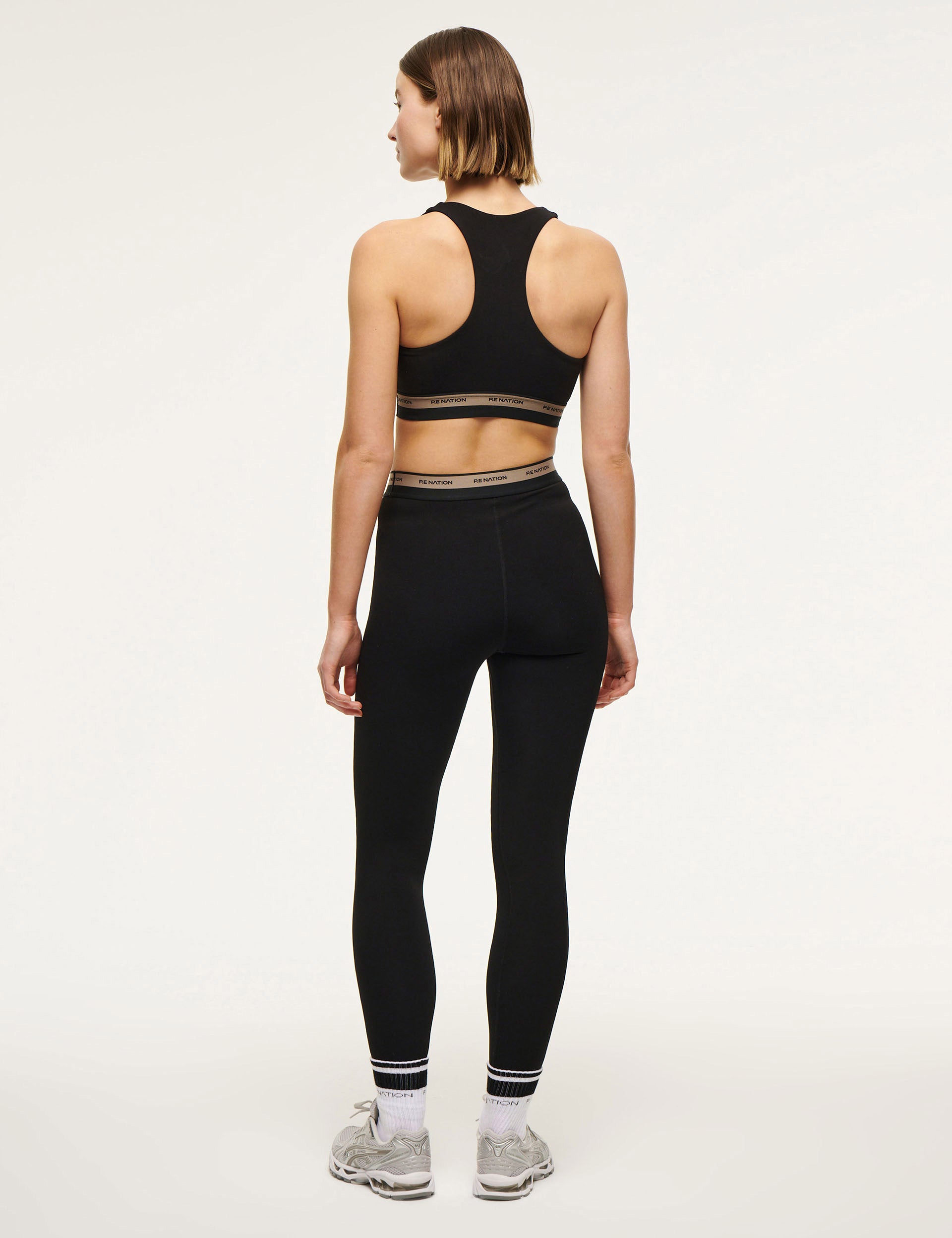 Avant Full Length Legging for Women - High Waist Yoga Pants, Workout Leggings - Black - Perfect for Yoga, Gym, Running & Everyday Wear