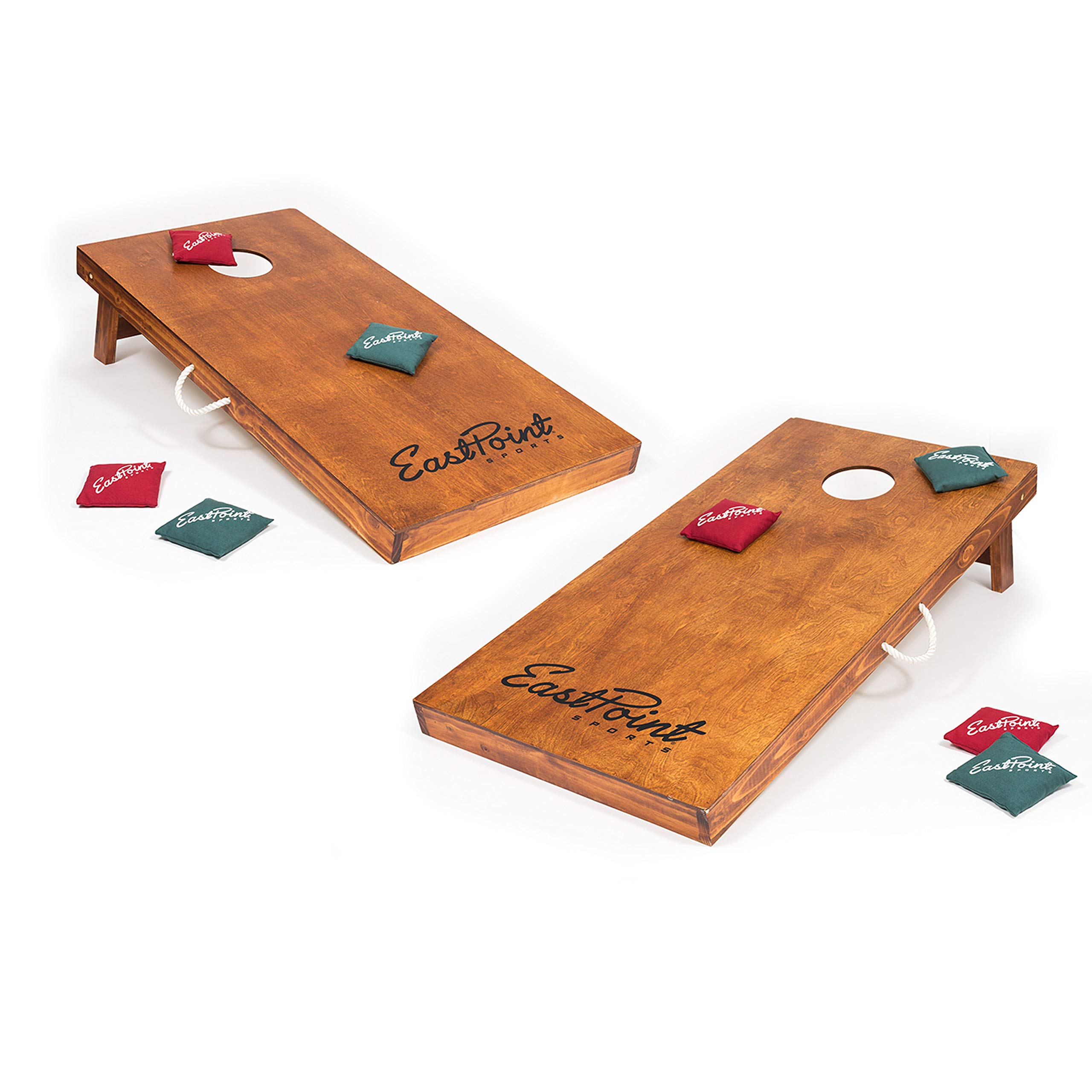 EastPoint Sports 2' x 4' Foot Cornhole Outdoor Game Set with 2 Boards & 8 Bags - Perfect for Backyard BBQs, Tailgating, and Family Gatherings