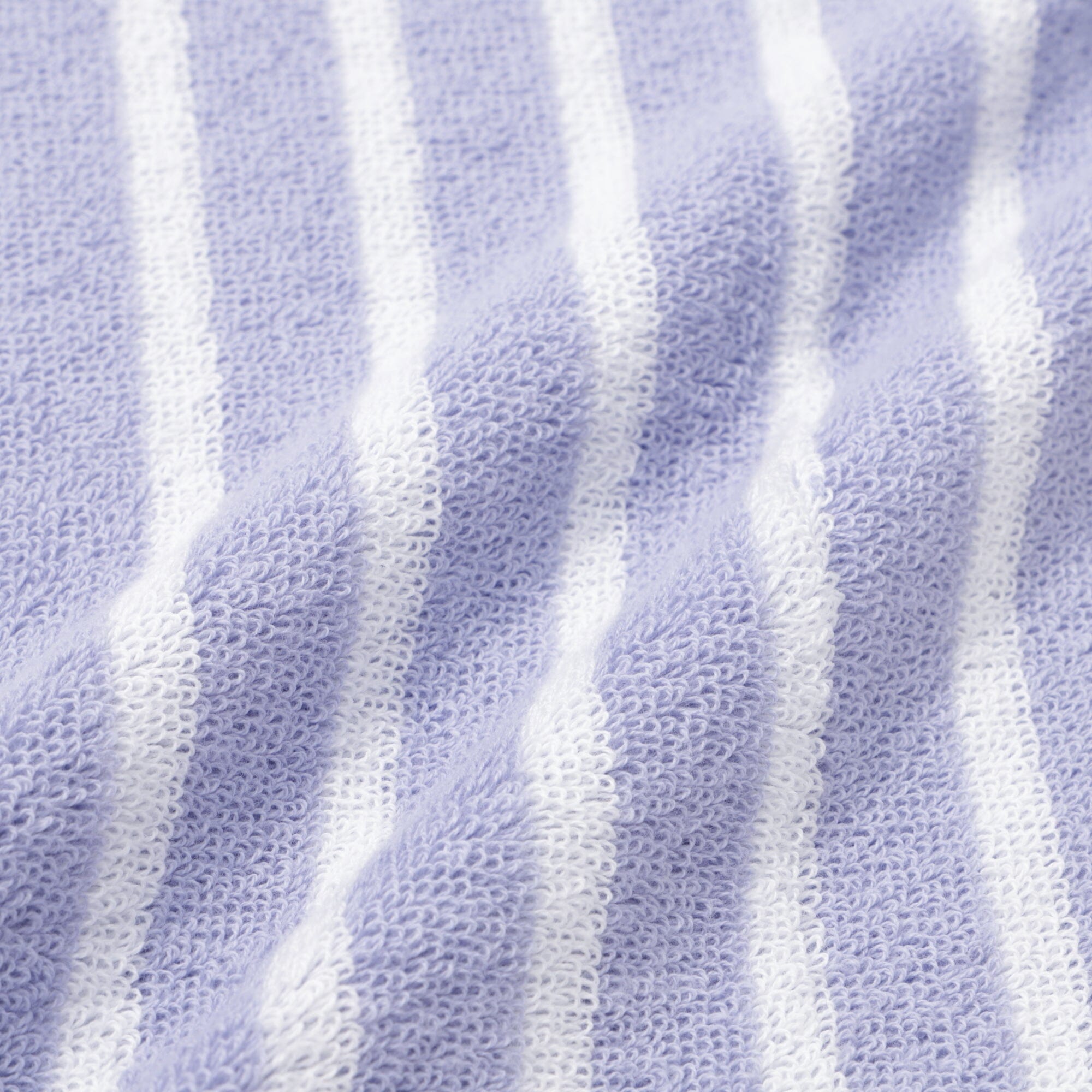 Antibacterial & Deodorizing Striped Face Towel - Soft Purple Microfiber for Skincare & Gym - Perfect for Daily Use, Travel & Spa