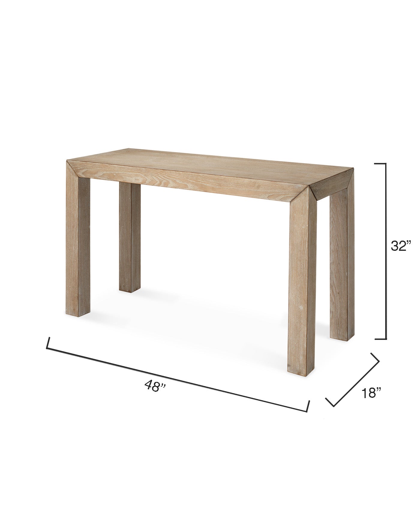 Modern Parson Dining Table - Minimalist Design for Small Spaces, Kitchen, Dining Room & Office | Solid Wood & Metal Frame | Easy Assembly