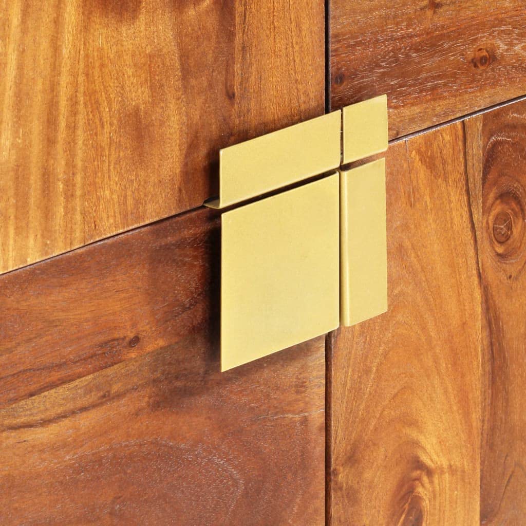 Modern Wooden Accent Cabinet with Doors - 31.5