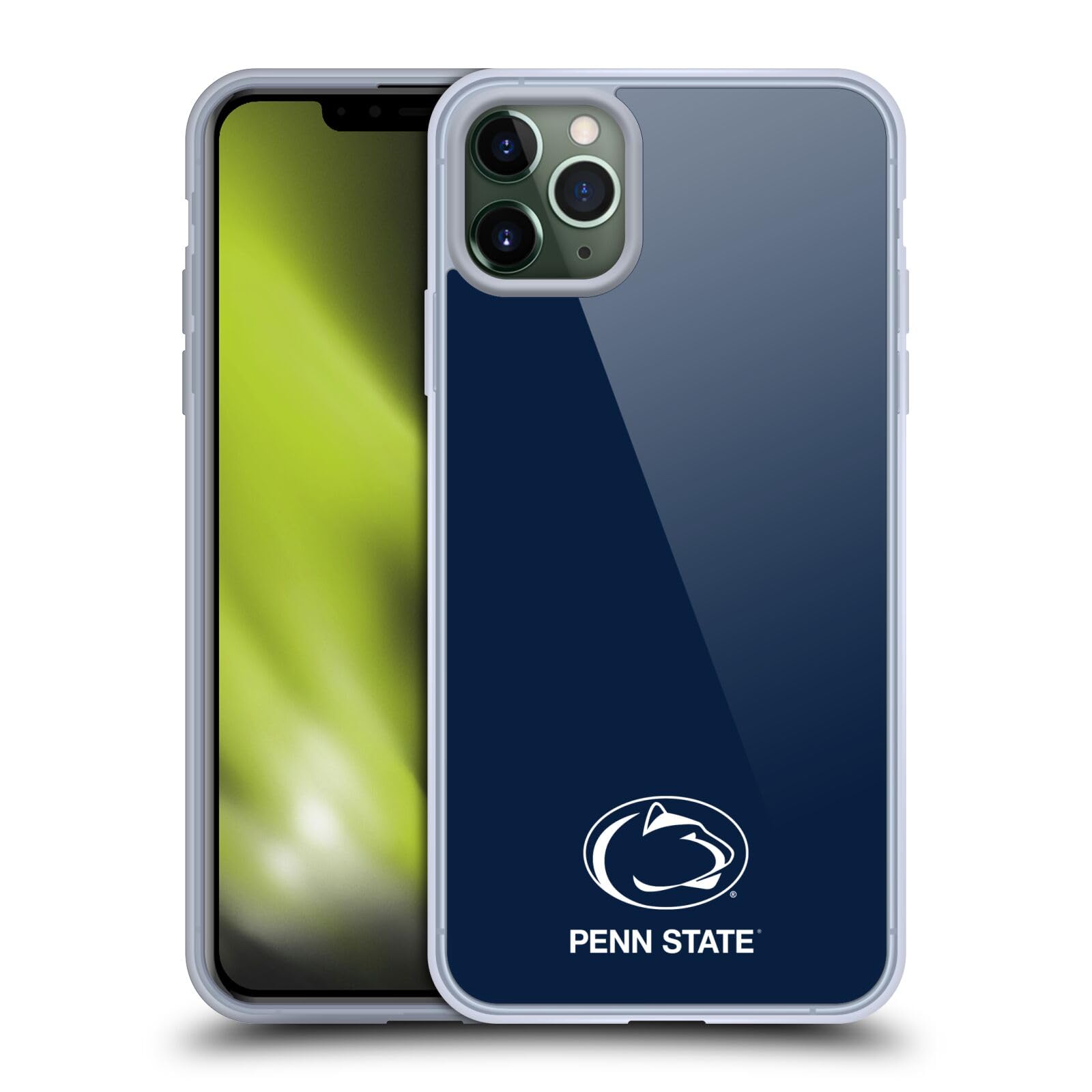 Officially Licensed Pennsylvania State University PSU Logo Soft Gel Case for Apple iPhone 11 Pro Max - Durable Protective Phone Cover for Students, Alumni & Fans - Perfect for Campus Life, Game Days & Everyday Use