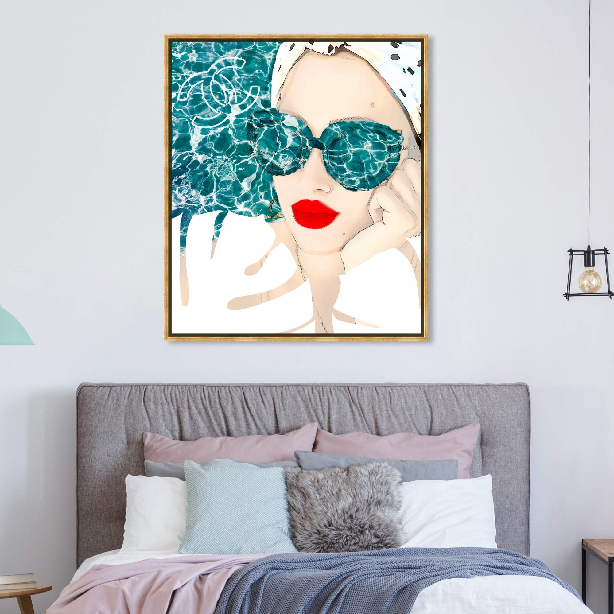 Stylish 'MariPily' Framed Wall Art Canvas Prints - Elegant Home Decor for Living Room, Bedroom & Office