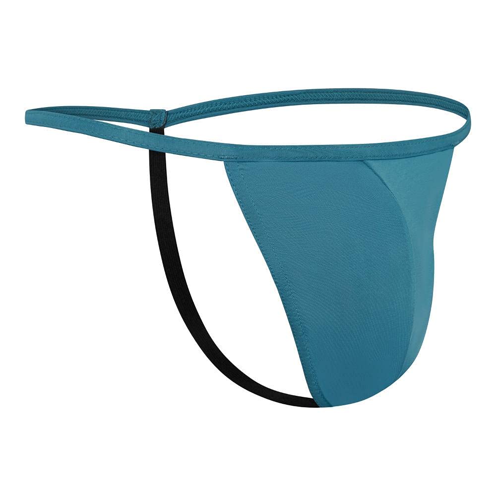 Kiniki Men's Newton G-String Underwear - Ultra Soft Stretch Microfiber Thong for Comfort & Support - Perfect for Daily Wear, Workout & Intimate Moments