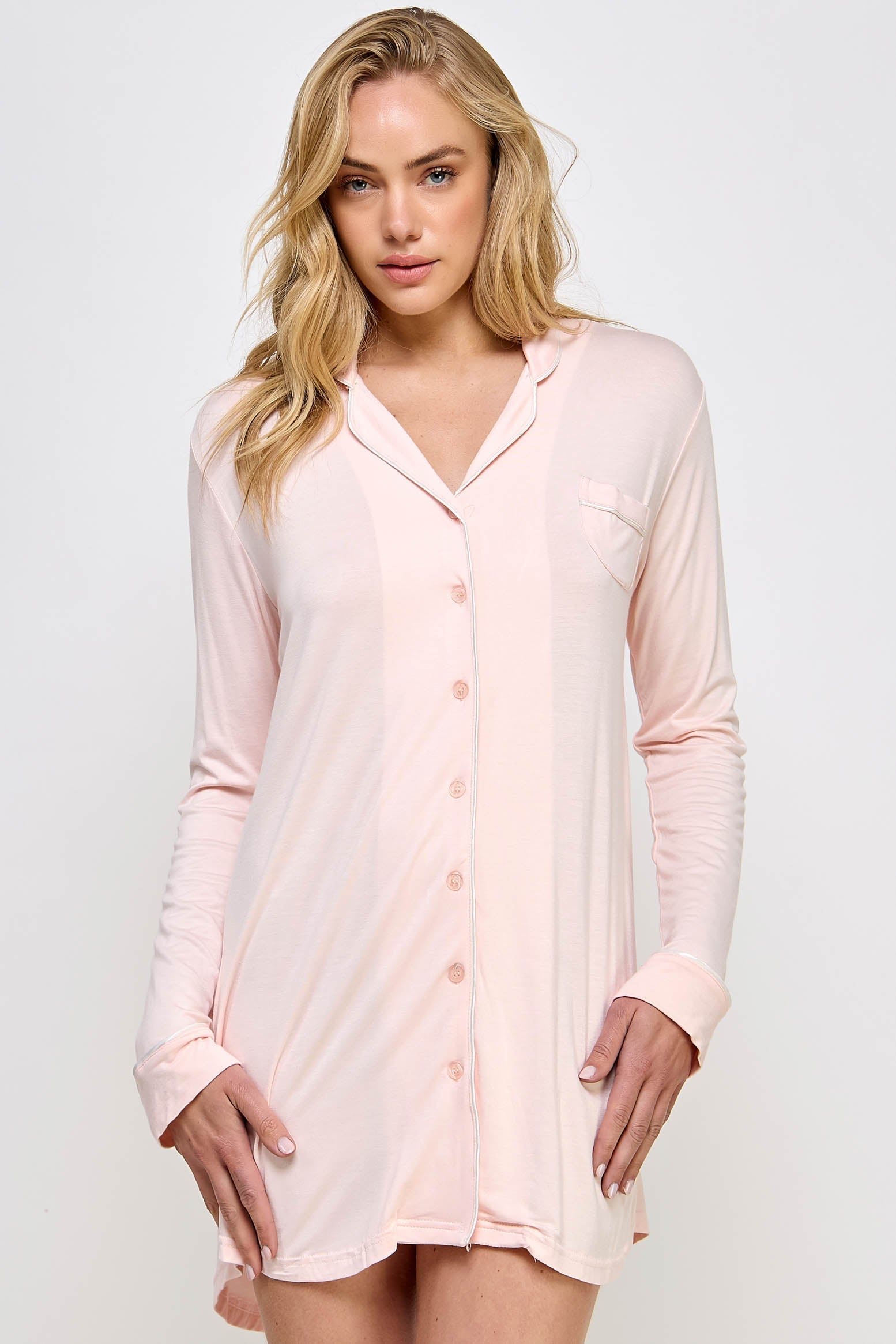 BeWicked Women's Mahina Sleep Shirt 2088 - Soft & Comfortable Nightwear for Lounge & Sleep - Perfect for Relaxing at Home or Sleepovers