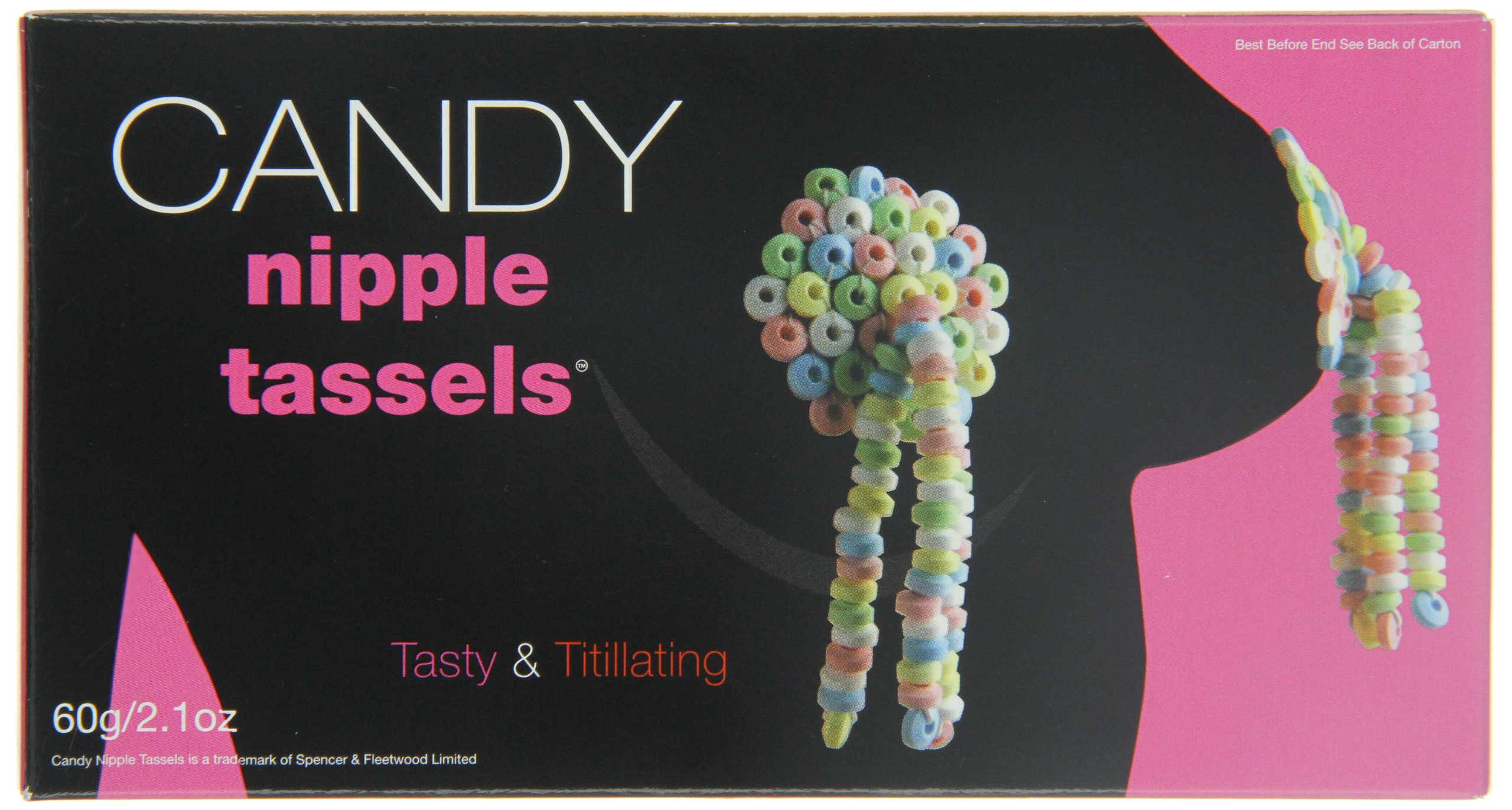 OMG Candy Nipple Tassels - Sexy Pasties for Women, Burlesque Accessories, Bachelorette Party Favors - Perfect for Burlesque Shows, Bachelorette Parties & Sensual Performances