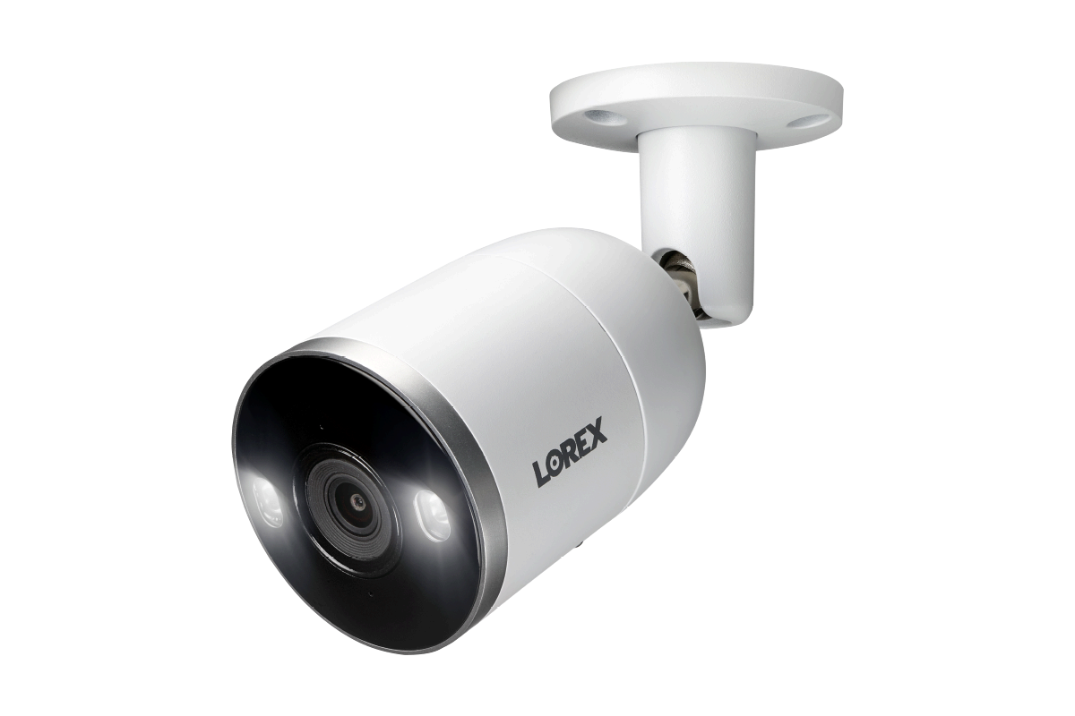 Lorex 4K 8 Channel NVR Security System with 8 Smart Deterrence 4K 8MP IP Cameras & Smart Sensor Starter Kit - 24/7 Home & Business Surveillance, Night Vision, Motion Detection, Weatherproof Outdoor Monitoring