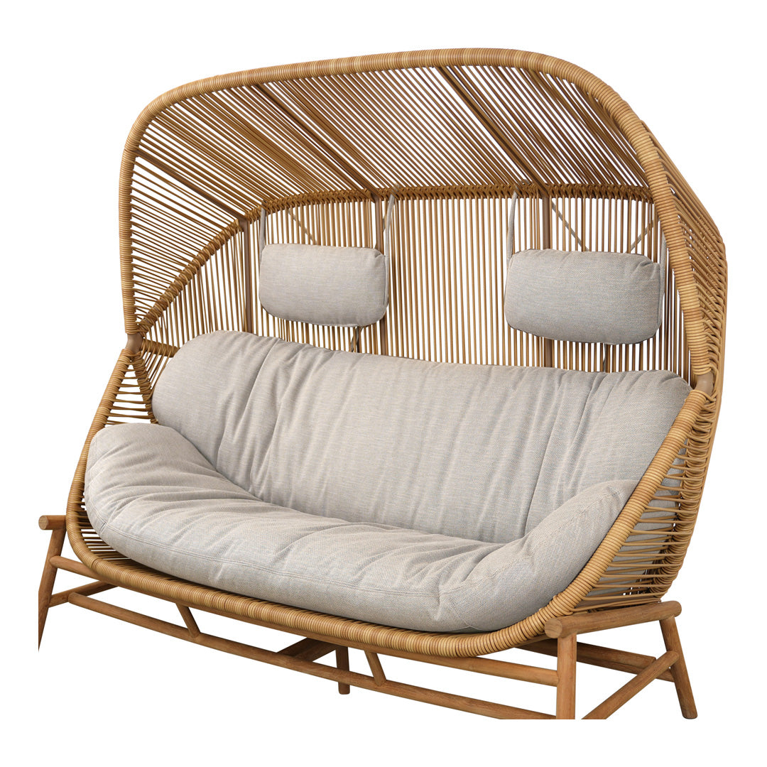 Hive 2-Seater Sofa - Modern Fabric Loveseat for Small Spaces | Perfect for Living Room, Apartment & Office Waiting Area