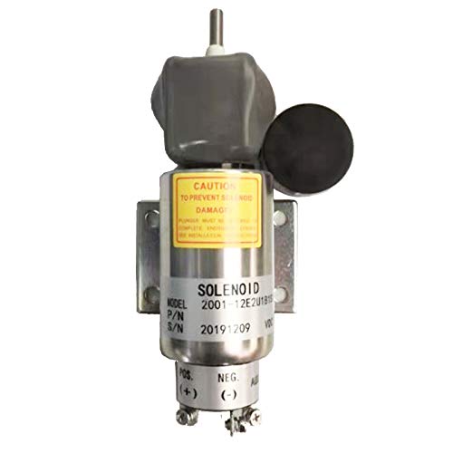 Woodward Fuel Shutoff Solenoid Valve 2001-12E2U1B1S1A - Compatible with Diesel Engines & Industrial Equipment - Perfect for Power Generators, Marine Applications & Heavy Machinery Maintenance