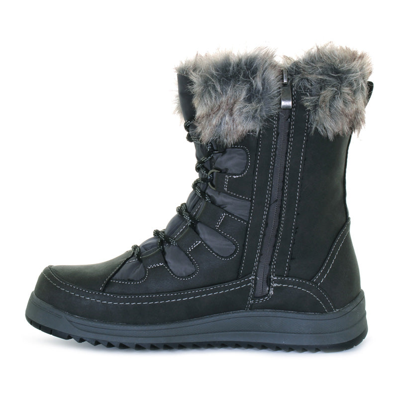 Women's Nora Winter Boots - Waterproof Snow Boots with Fur Lining for Cold Weather, Slip-Resistant Sole | Perfect for Snowy Days, Hiking & Outdoor Activities
