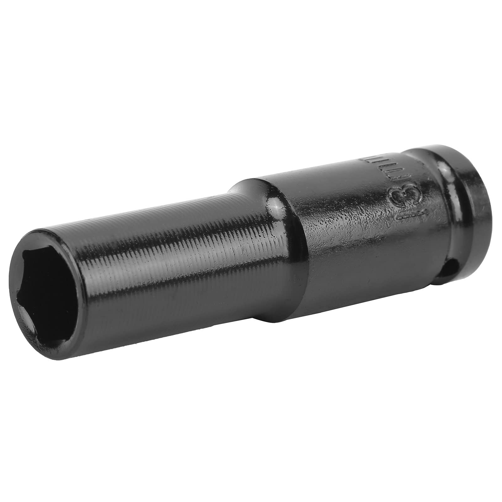 13mm Carbon Steel Hex Socket - High Hardness, Strong Torsion & Corrosion Resistant for Studio, Home, Factory & DIY Projects | Durable Tool for Automotive, Furniture Assembly & Machinery Maintenance