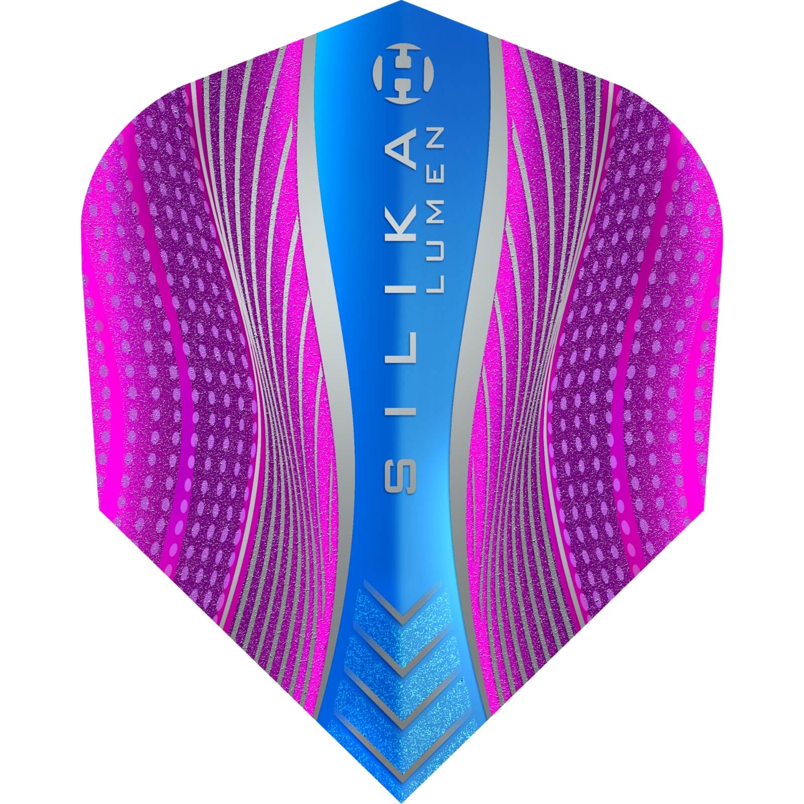 Harrows Silika Lumen Standard Dart Flights - Professional Dart Accessories for Precision Play | Perfect for Tournaments, Pubs & Home Practice