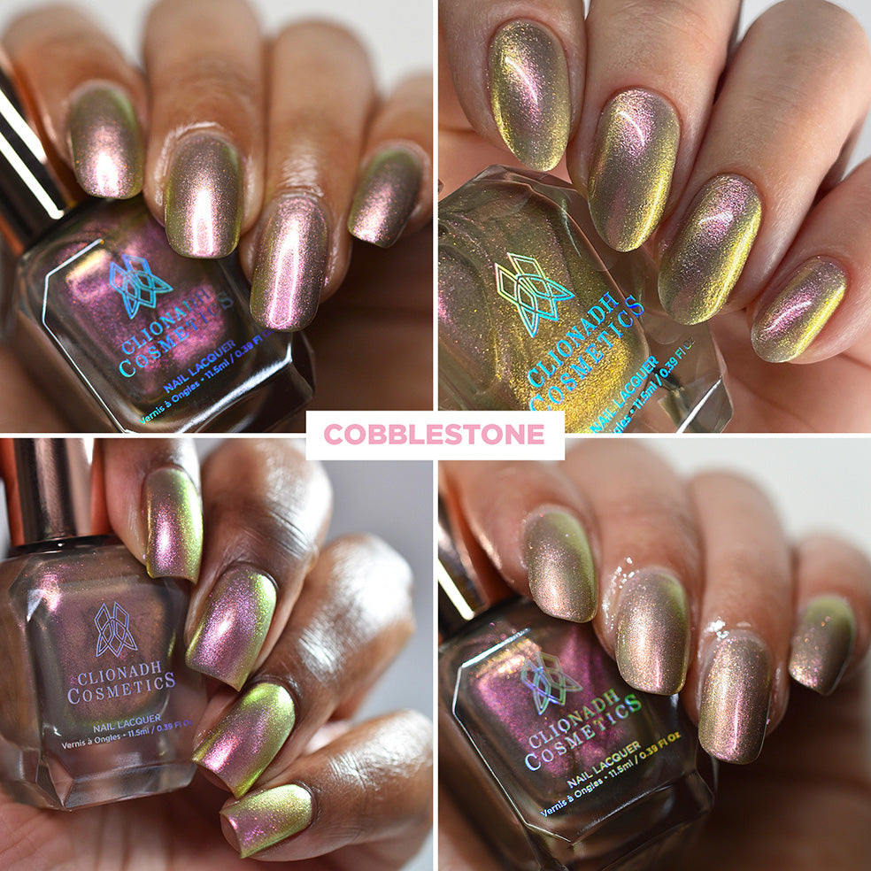 Premium Cobblestone Nail Polish - Long Lasting Matte Finish Nail Lacquer for Women | Perfect for Everyday Wear, Special Occasions & Professional Manicures