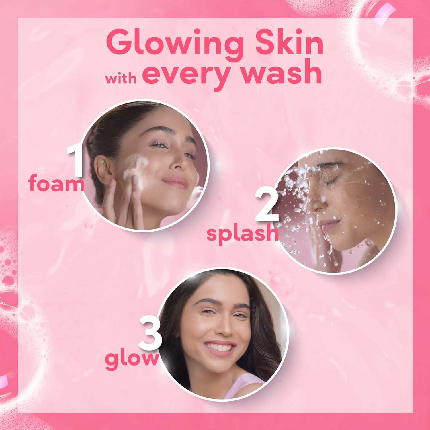 POND'S White Beauty Facial Foam 100g - Brightening & Hydrating Face Wash for Glowing Skin | Pack of 1 | Perfect for Daily Skincare Routine & Travel