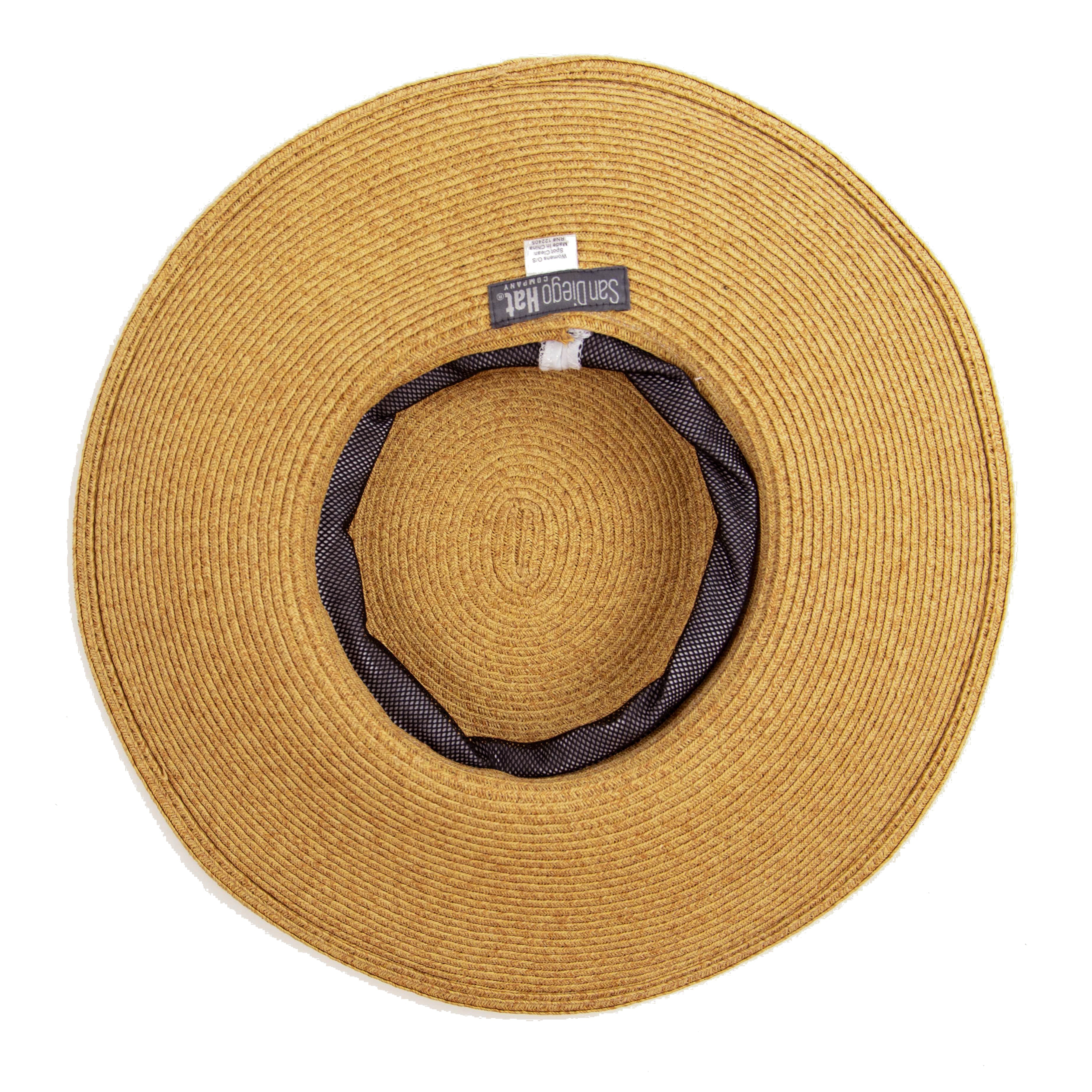 Women's Foldable Wide Brim Sun Hat with UPF 50+ UV Protection - Perfect for Beach, Travel, and Outdoor Activities
