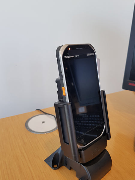 Panasonic FZ T1 Single Bay Desktop Charger - Fast & Reliable Battery Charging for AA/AAA NiMH Rechargeable Batteries - Perfect for Home, Office, and Travel Use
