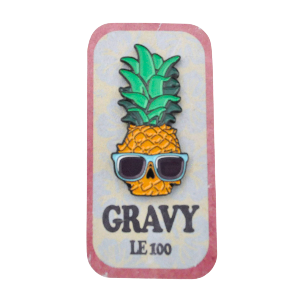Ben Gravy Enamel Pin Set - 100pcs Collectible Badges for Jackets, Backpacks & Hats - Perfect for Surfers, Skateboarders & Music Fans