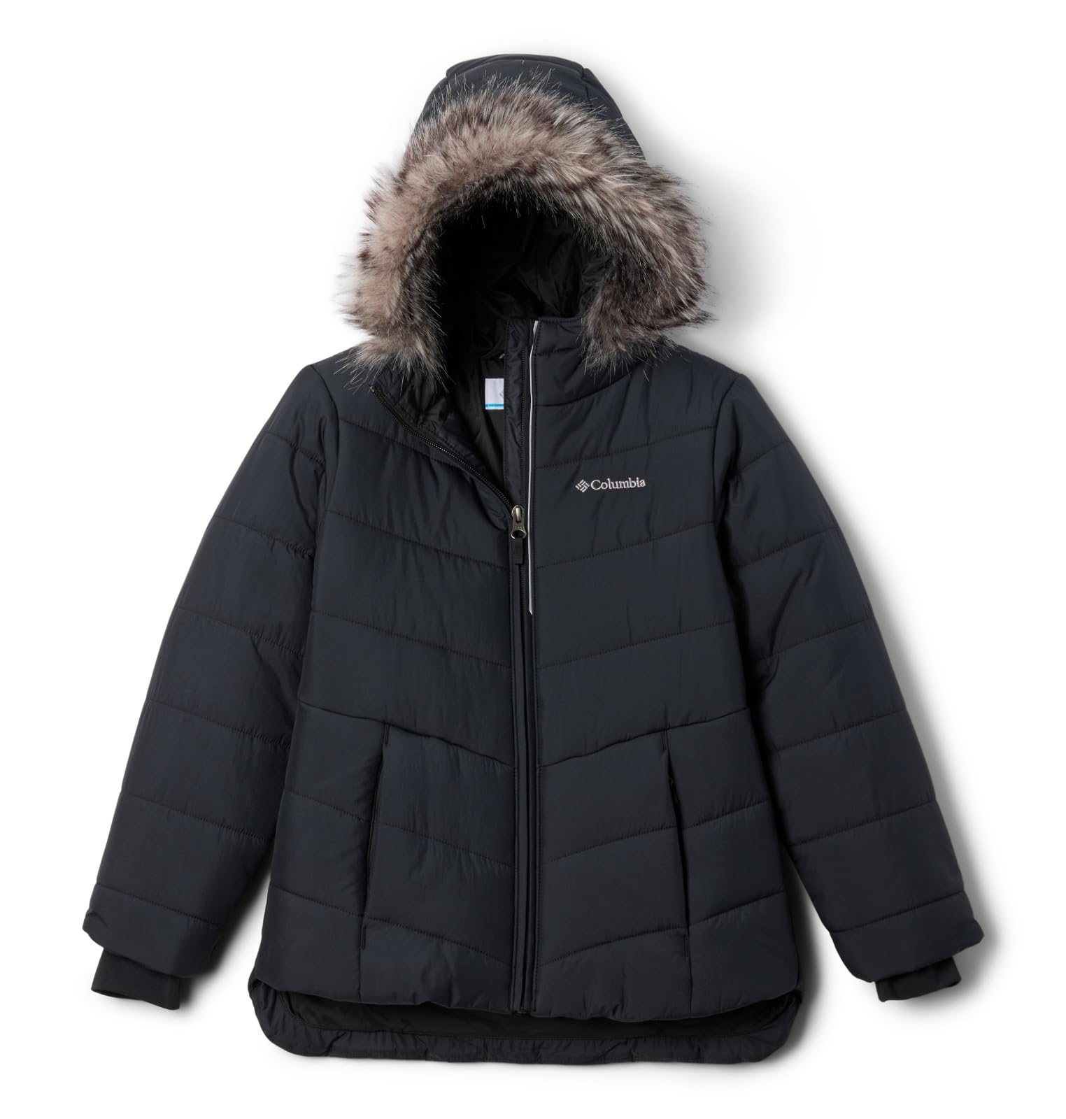 Columbia Girls Katelyn Crest III Water-Resistant Hooded Jacket - Lightweight Winter Coat for Outdoor Activities & School