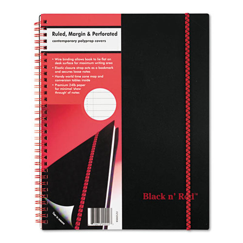 Premium Plastic Twin-Wire Notebook - Durable & Spiral Bound for School, Office & Journaling - Ideal for Students, Professionals & Note-Taking