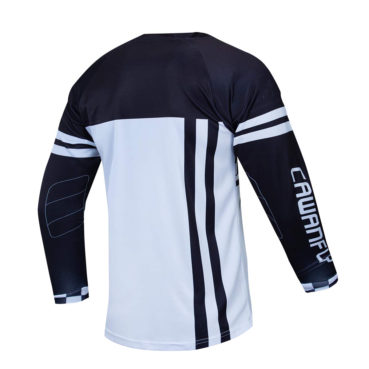 Men's Long Sleeve Off-Road Biking Jersey - Breathable Mountain Bike & Powersports Shirt for Cycling, Motocross & Outdoor Adventures