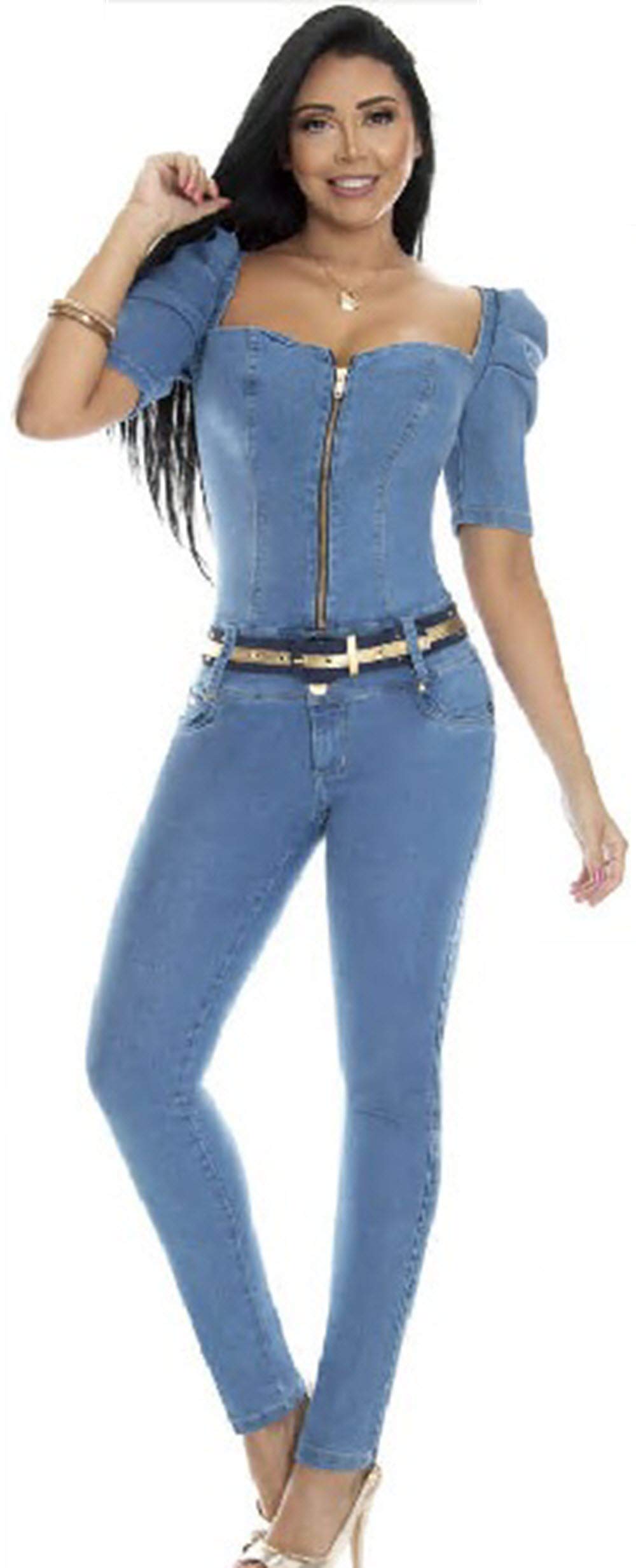 Colombian Butt Lifting Jumpsuit - Shapewear Bodysuit for Women | Tummy Control & Booty Enhancement | Perfect for Workout, Party & Everyday Wear
