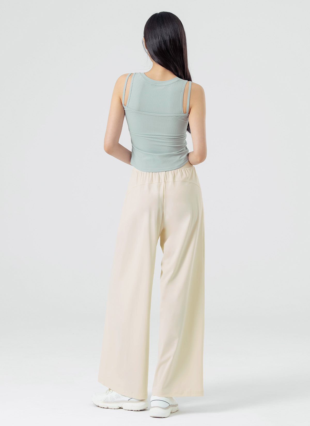 Air Freezer Wide Leg Pants for Women - Breathable Loose Fit Summer Trousers | Perfect for Yoga, Travel & Casual Wear