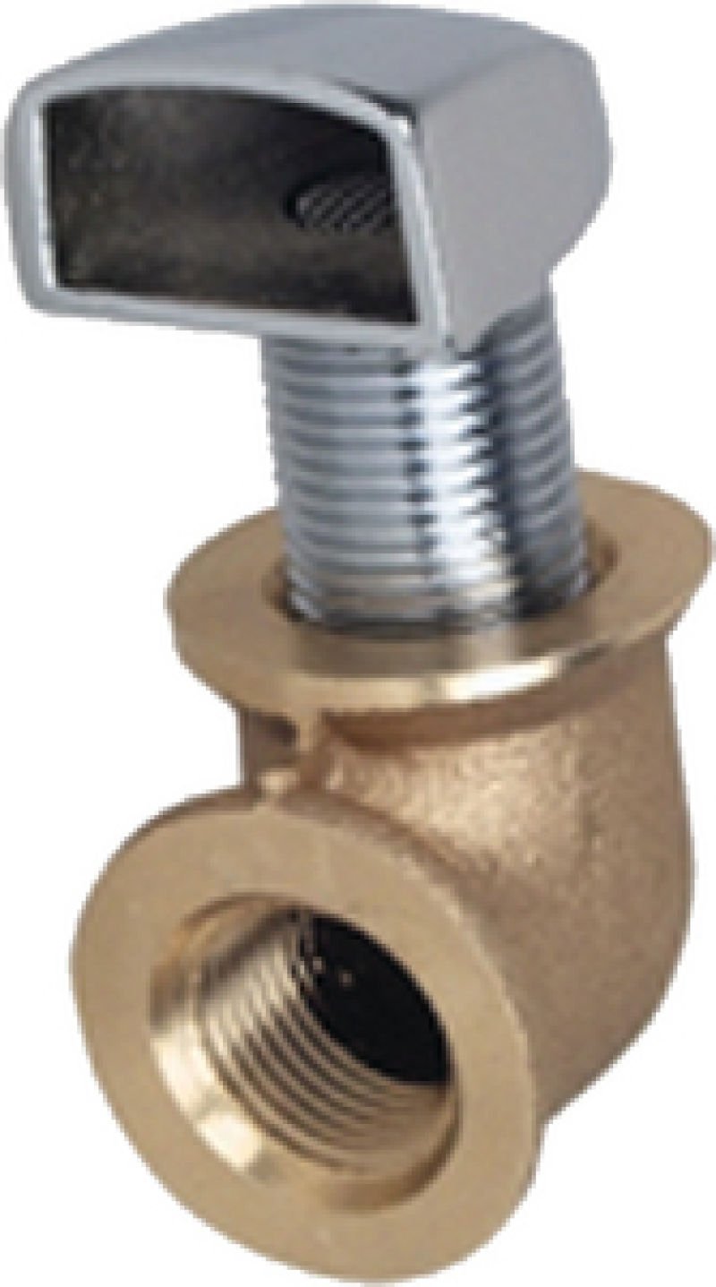 Perko 3/8In Elbow Marine Gas Tank Vent - Boat Fuel Tank Ventilation System for Sailboats, Yachts & Fishing Boats