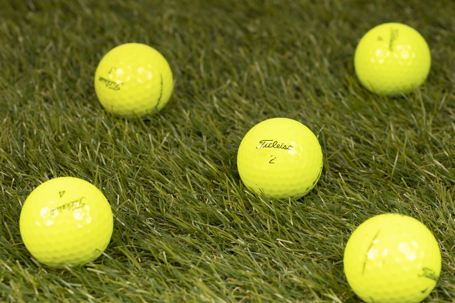 Premium Recycled Golf Balls 12-48 Pack (Titleist Pro V1x & AVX Mix) - Yellow Used Golf Balls in Good Condition with Mesh Carry Bag | Practice, Driving Range & Course Play | Eco-Friendly Golf Accessories