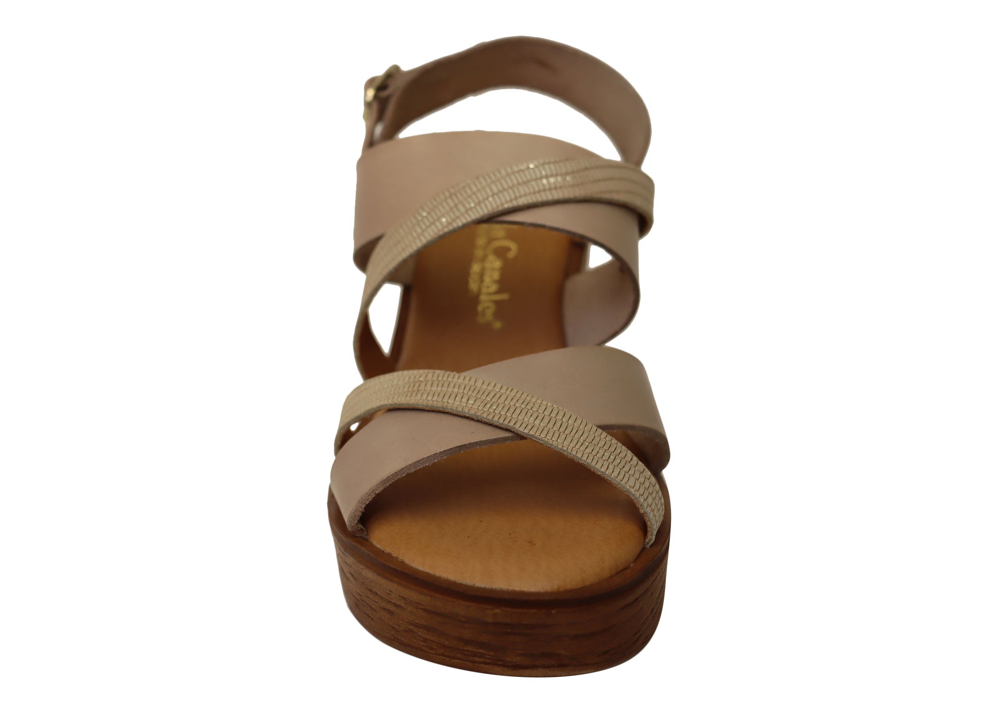 Lola Canales Brooke Women's Spanish Leather Wedge Sandals - Comfortable & Stylish for Summer, Beach, and Casual Outings