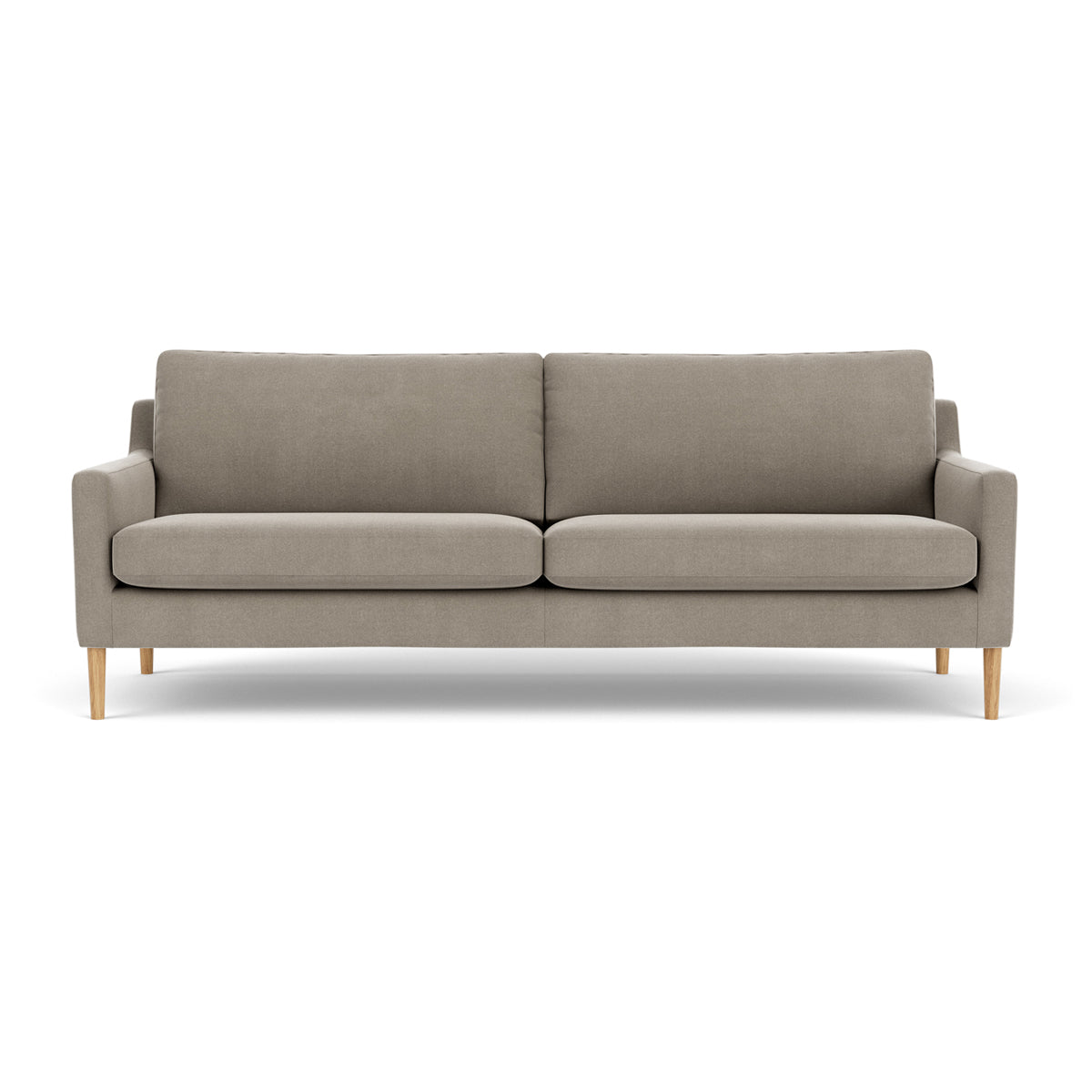 Astha Fabric 3-Seater Sofa - Modern Living Room Furniture for Small Spaces | Comfortable Couch for Apartments, Dorm Rooms & Cozy Homes