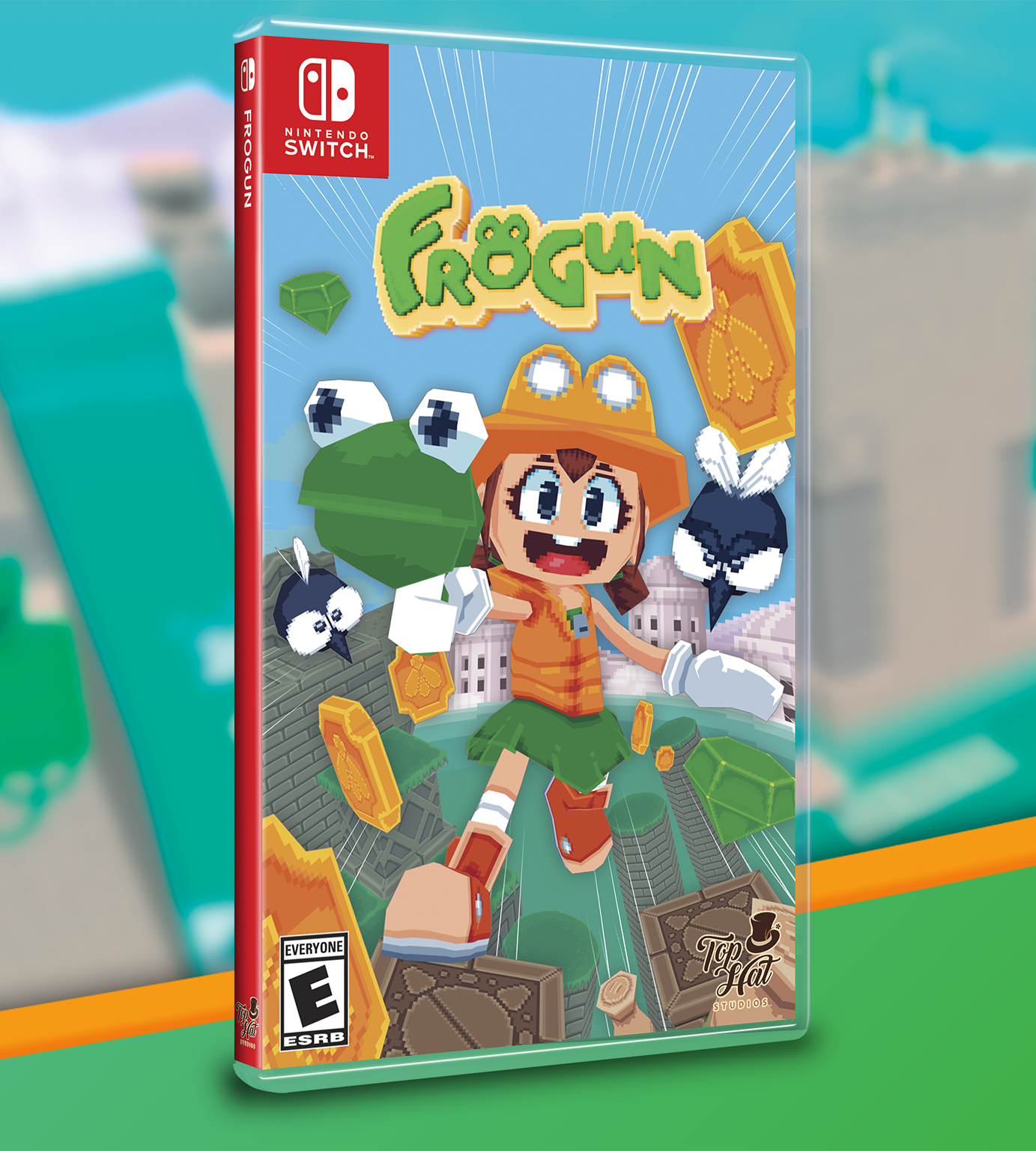 Frogun Switch - Fun and Addictive Action Game for Nintendo Switch | Perfect for Family Game Nights and Solo Adventures