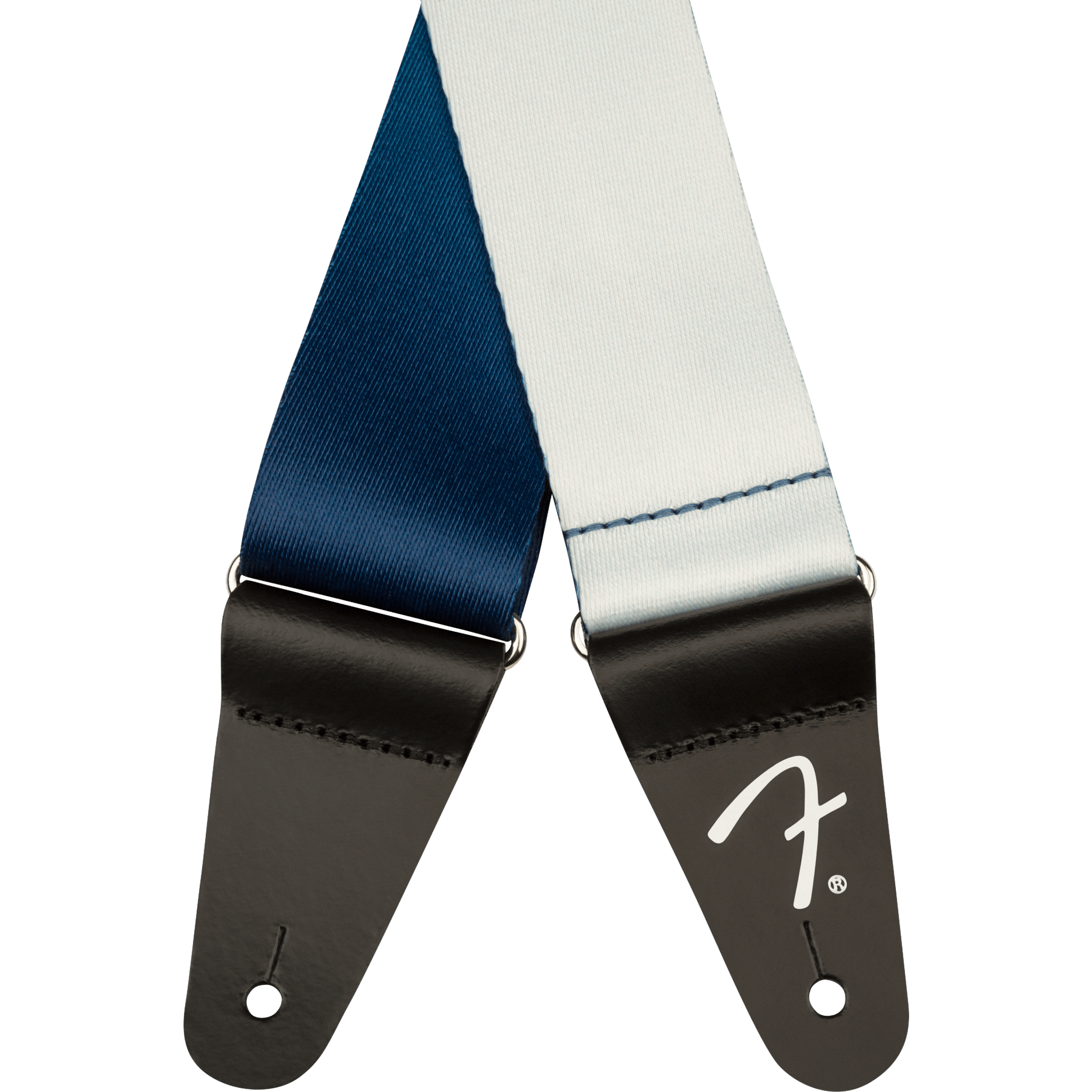 Fender 2in Ombre Guitar Strap - Belair Blue Color | Adjustable Soft Padded Shoulder Strap for Electric & Acoustic Guitars | Perfect for Performances, Practice & Studio Sessions