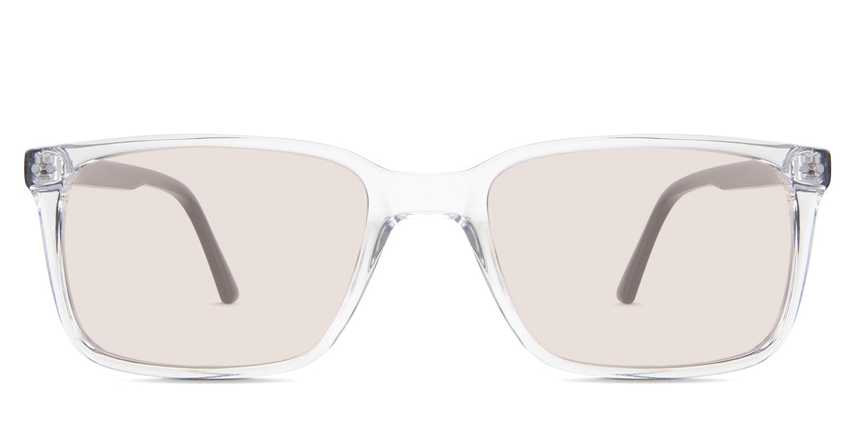 Dante Men's Prescription Tinted Glasses - UV Protection & Blue Light Blocking for Outdoor & Digital Screen Use