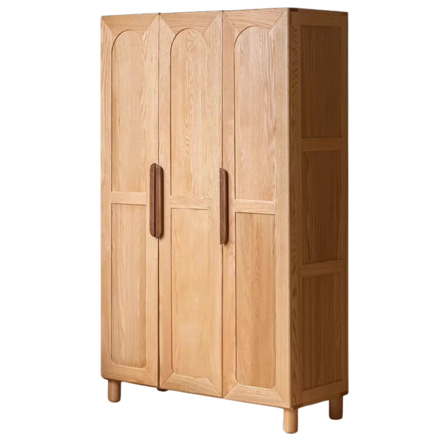 47.2x19.6x78.7 inch / 120x50x200 cm / Natural Wood Color / Wardrobe